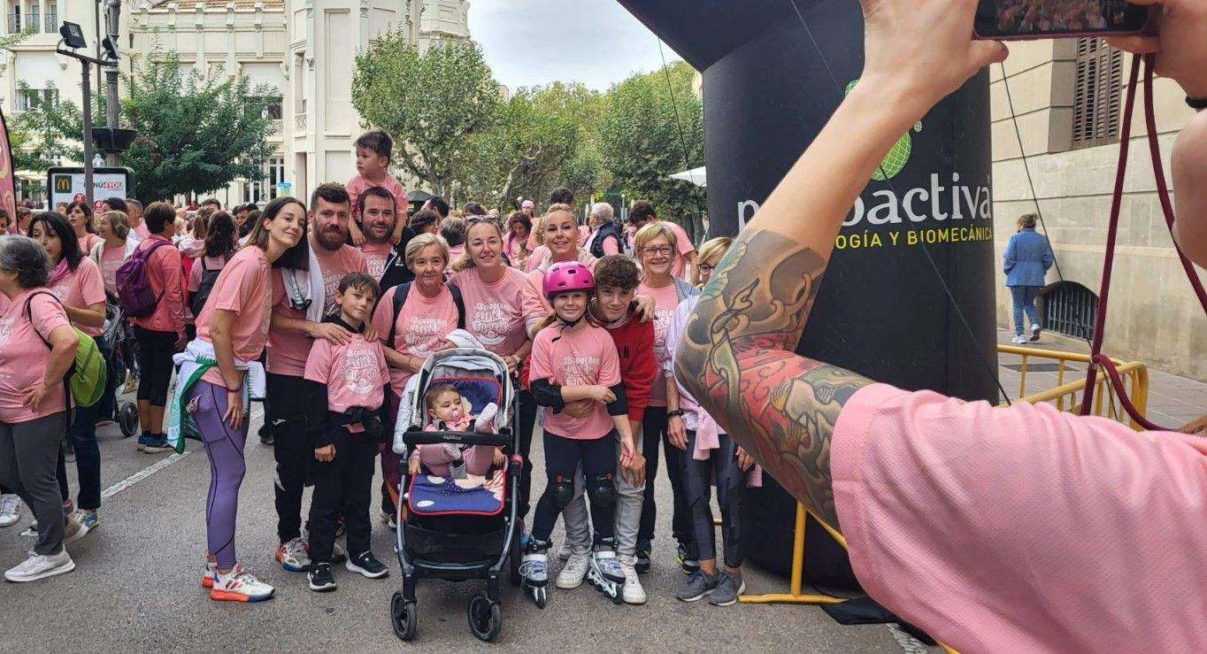 Carrera Huesca contra el cáncer 2022. Foto Mercedes Manterola 