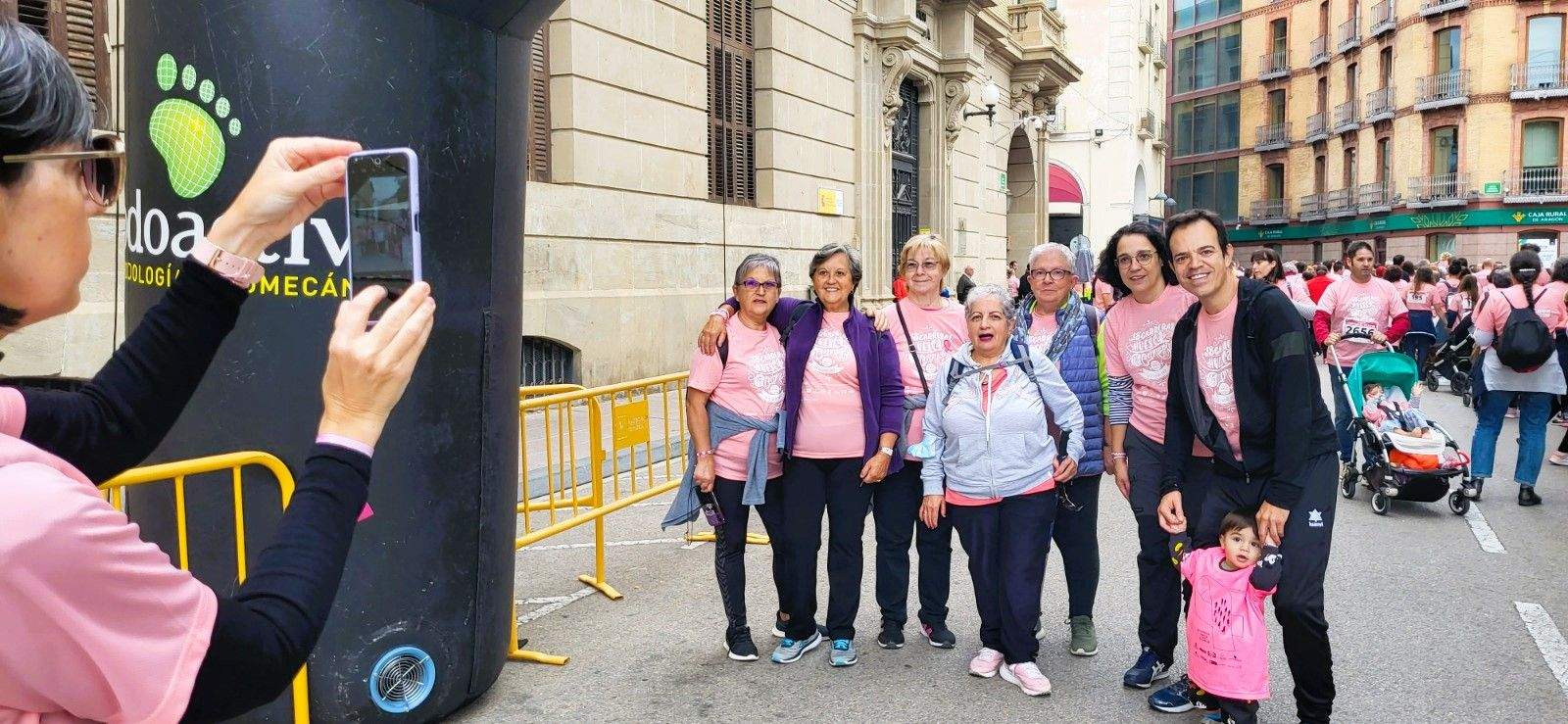 Carrera Huesca contra el cáncer 2022. Foto Mercedes Manterola 