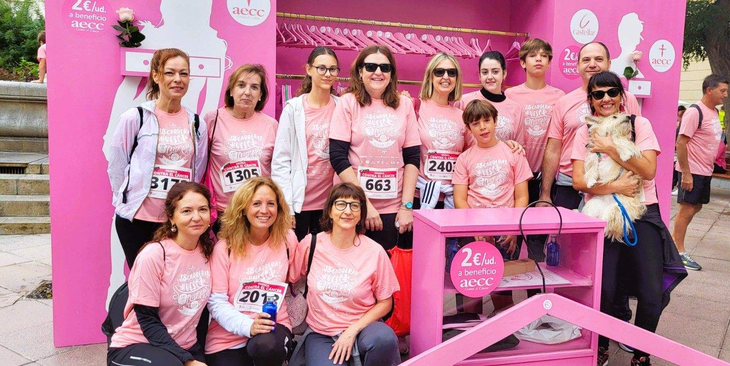 Carrera Huesca contra el cáncer 2022. Foto Mercedes Manterola 