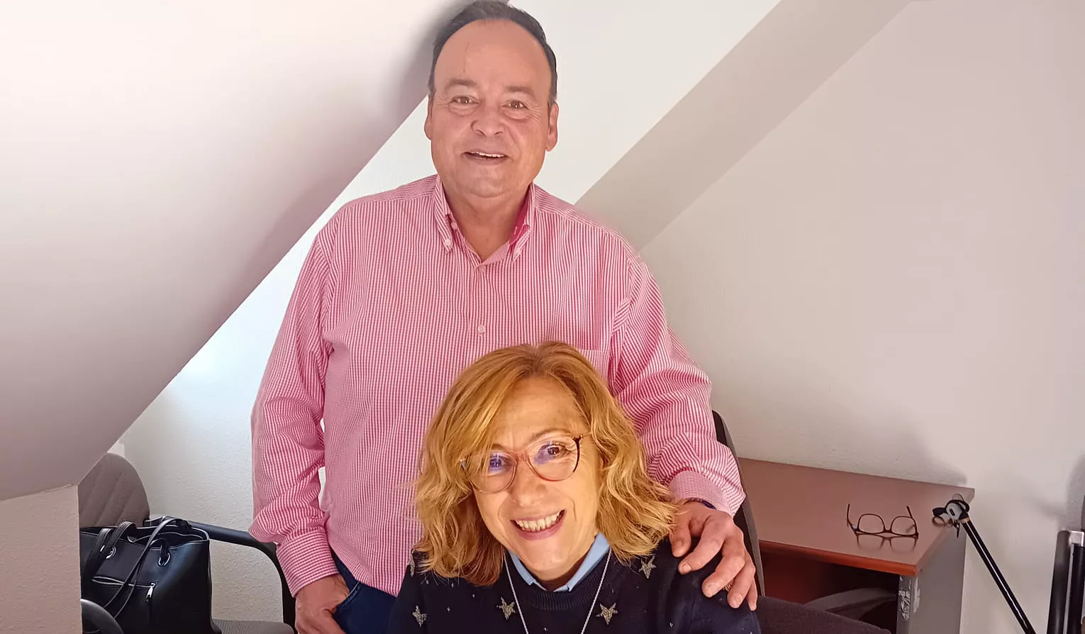 Fernando Larrosa e Isabel Manglano.