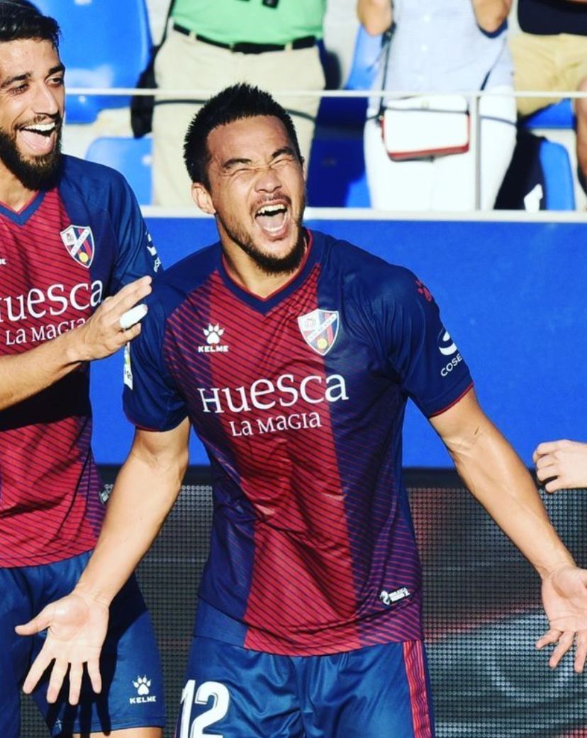 La Sociedad Deportiva Huesca (Okazaki en la imagen) y la necesidad de la vuelta a los orígenes.