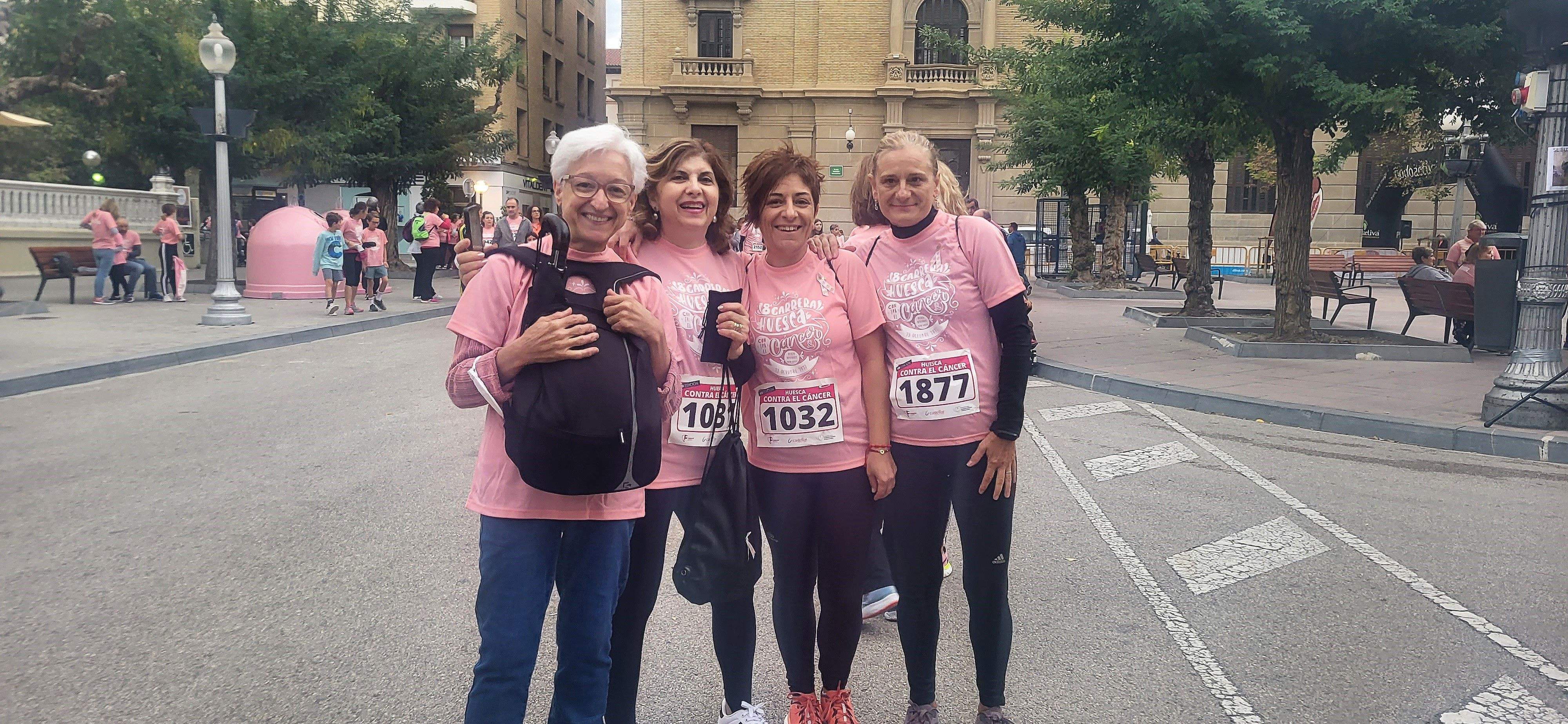 Carrera Huesca contra el cáncer 2022. Foto Myriam Martínez 