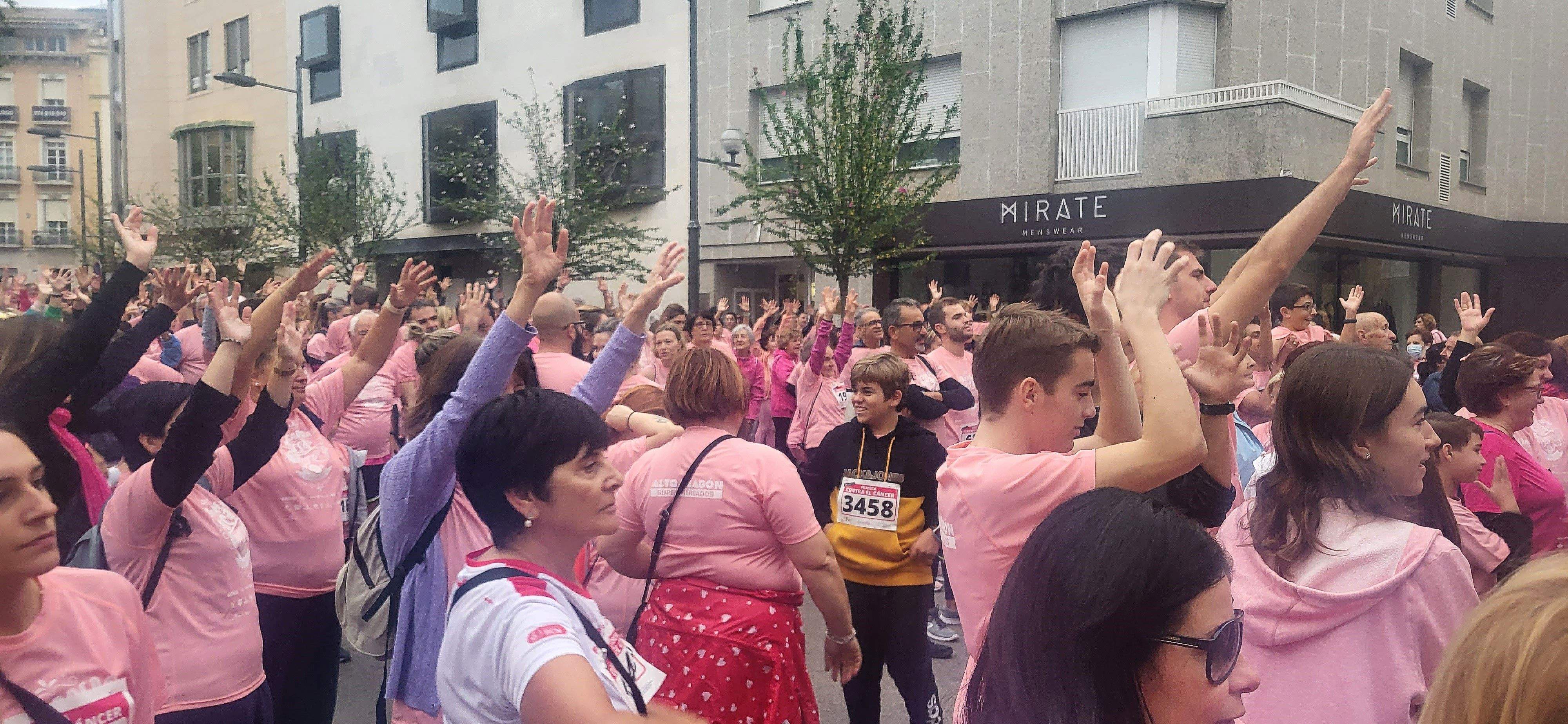 Carrera Huesca contra el cáncer 2022. Foto Myriam Martínez 