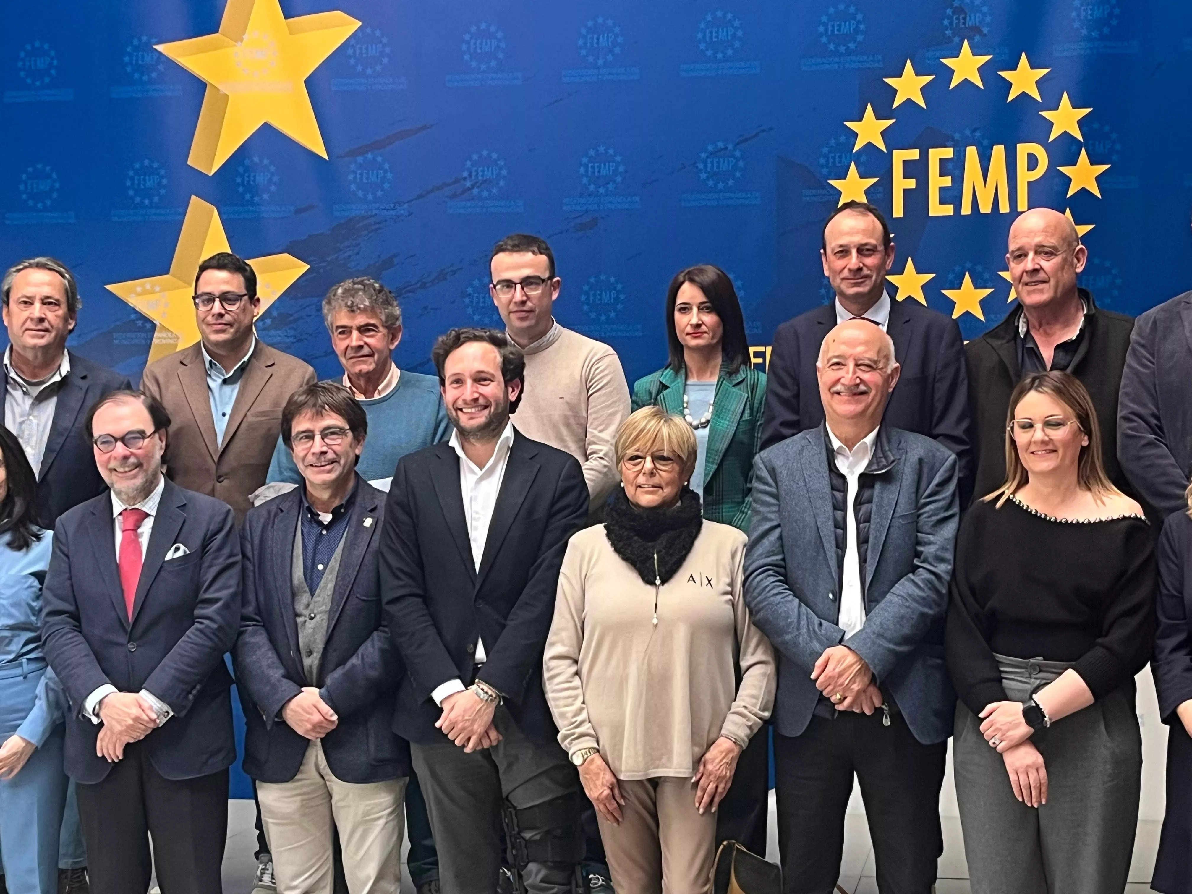 Miembros de la Comisión de Desarrollo Rural y Despoblación de la FEMP.