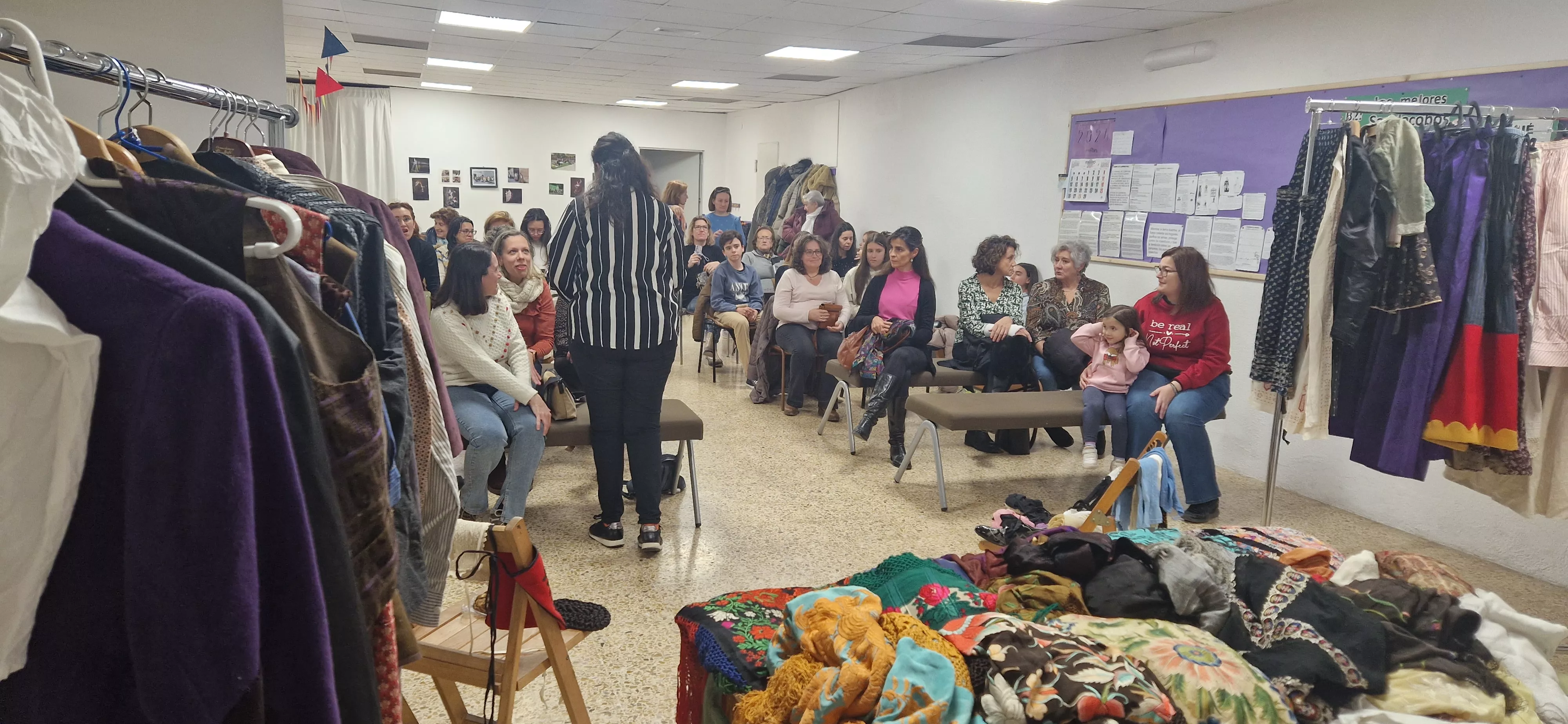 Taller de Teresa Oliván. Foto Myriam Martínez