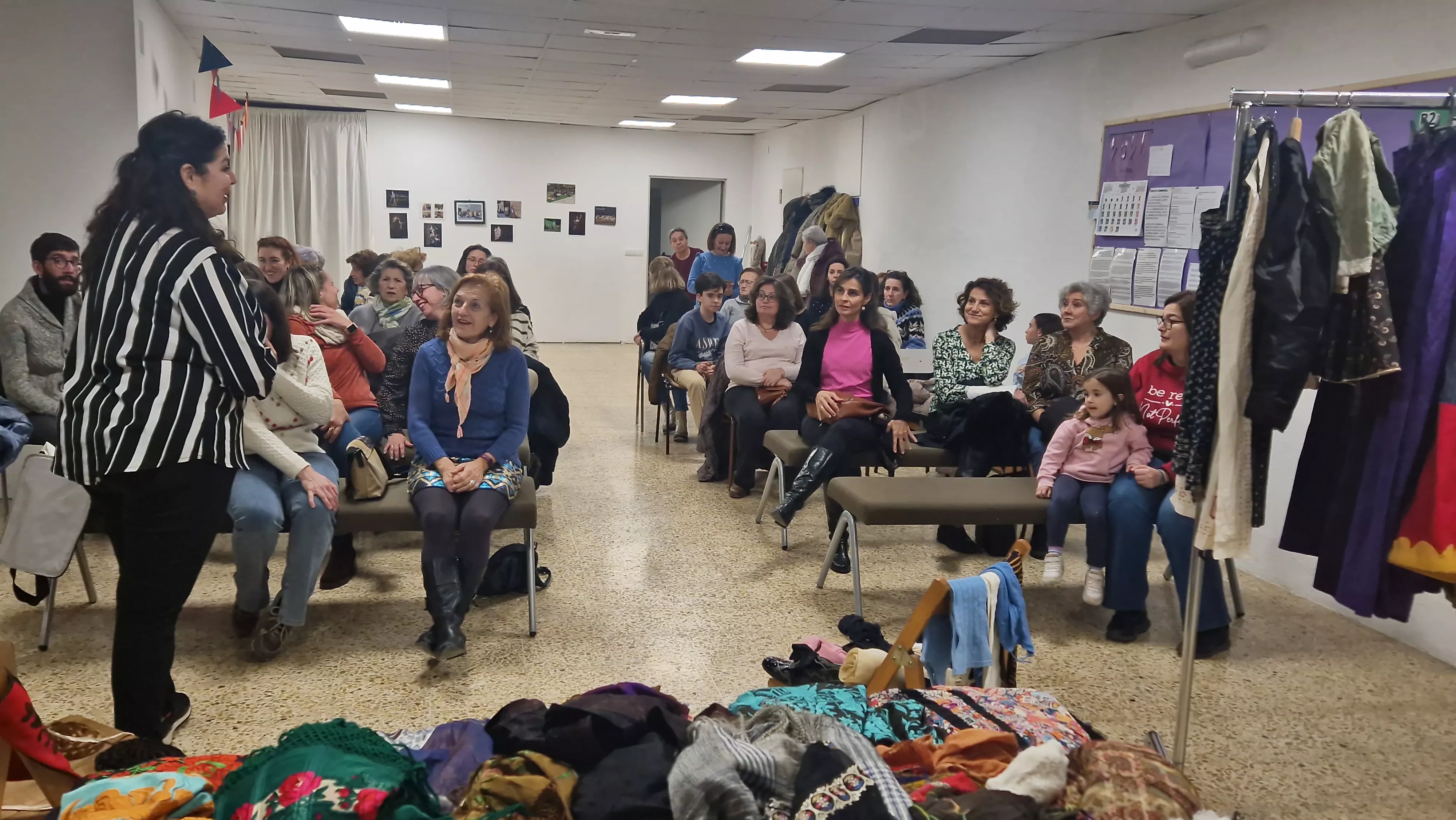 Taller de Teresa Oliván. Foto Myriam Martínez