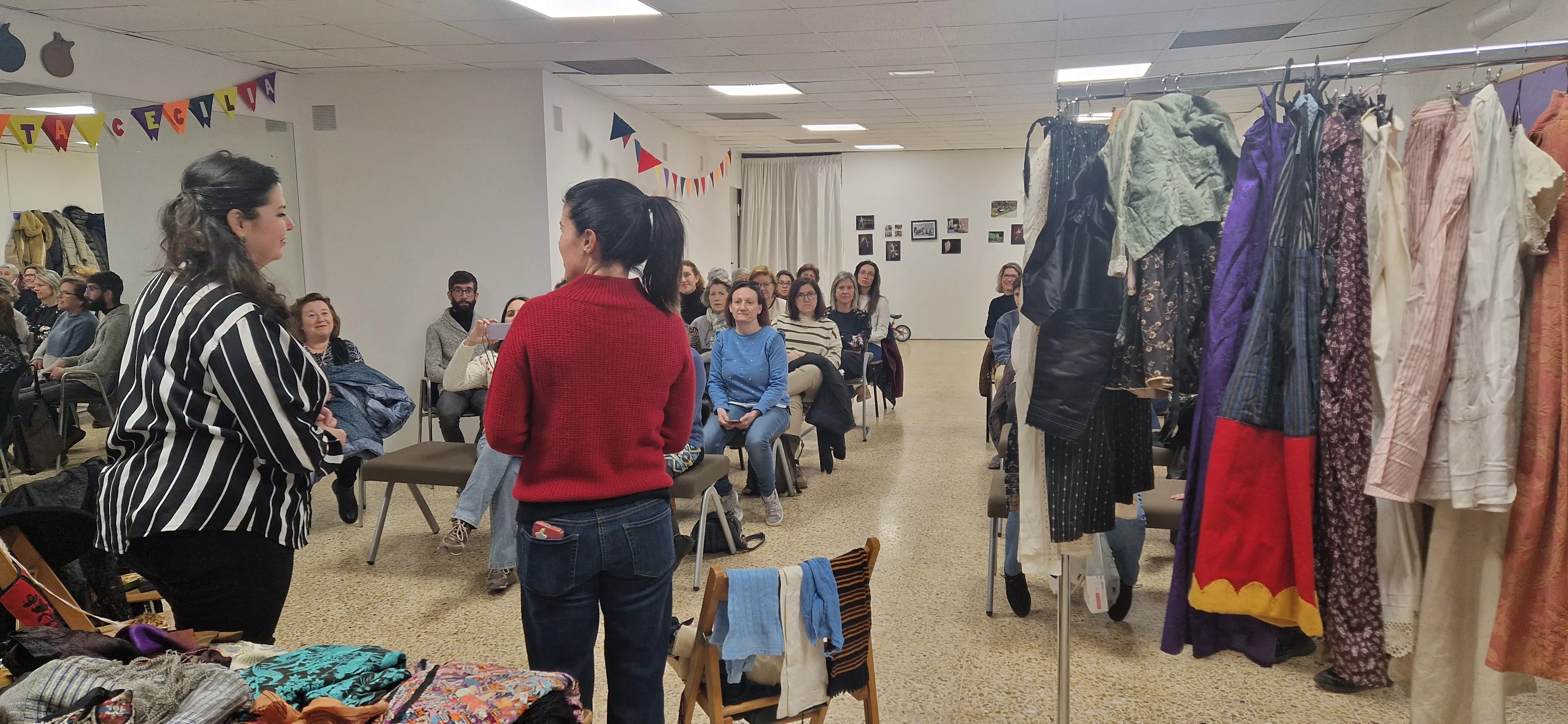 Taller de Teresa Oliván. Foto Myriam Martínez