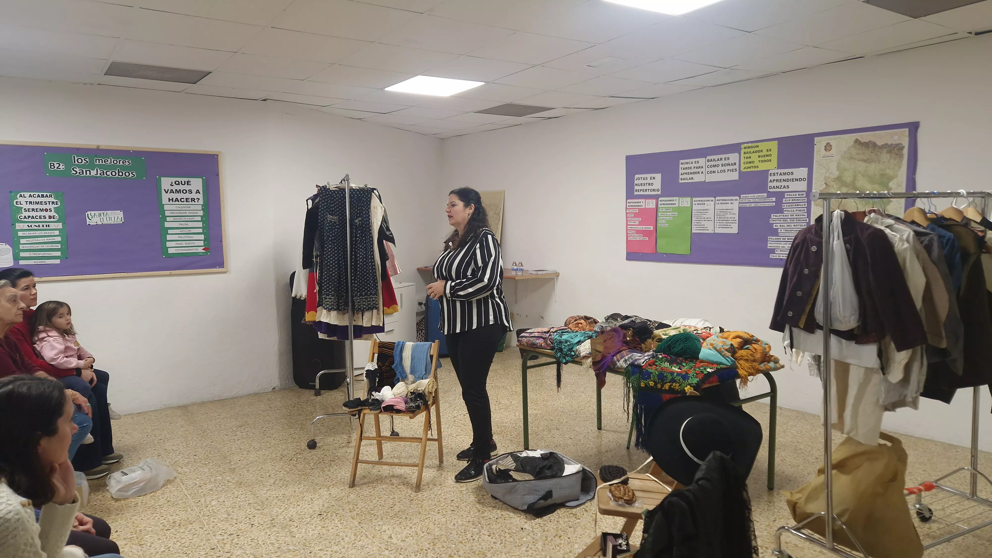 Taller de Teresa Oliván. Foto Myriam Martínez