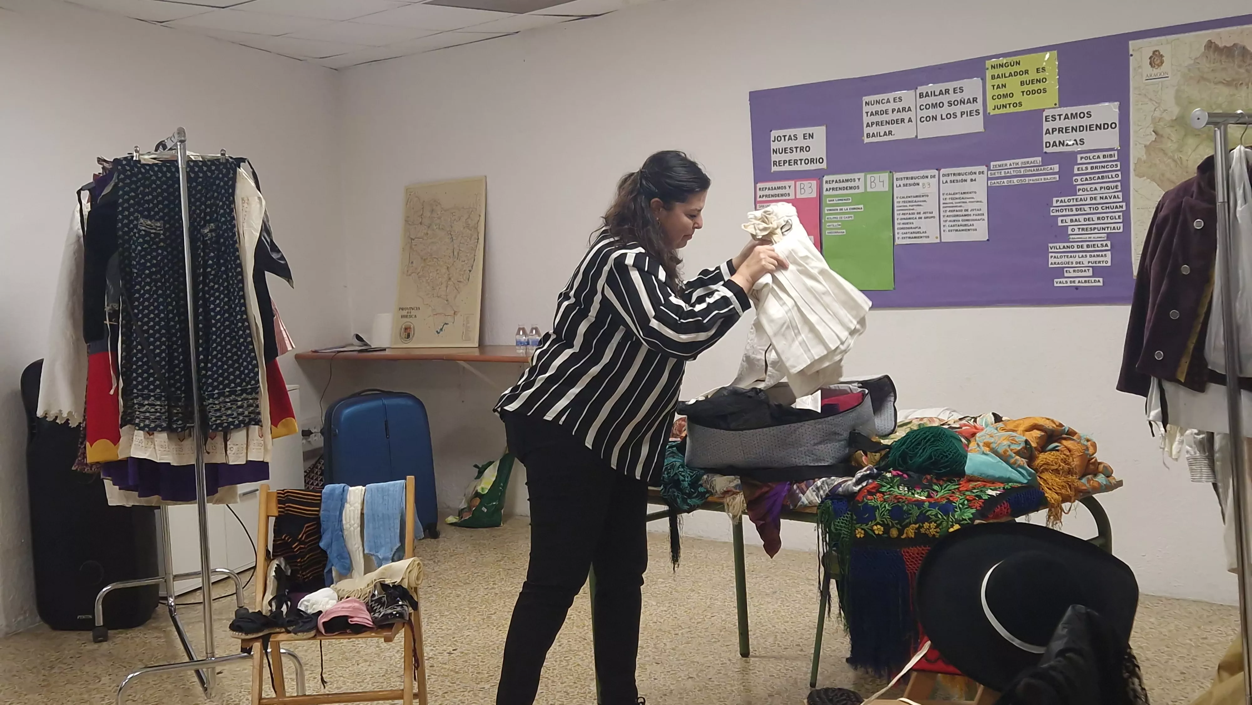 Taller de Teresa Oliván. Foto Myriam Martínez