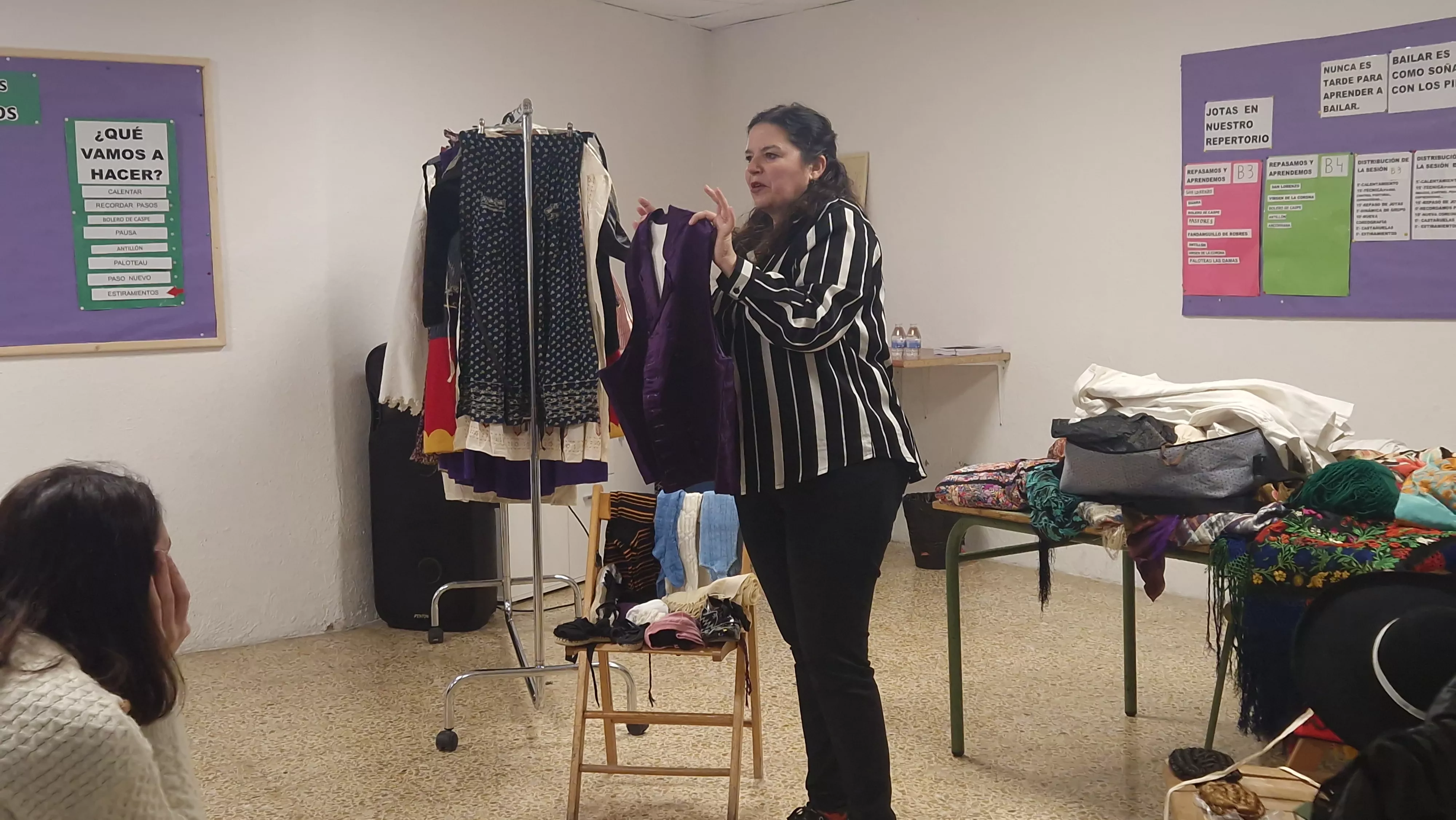 Taller de Teresa Oliván. Foto Myriam Martínez