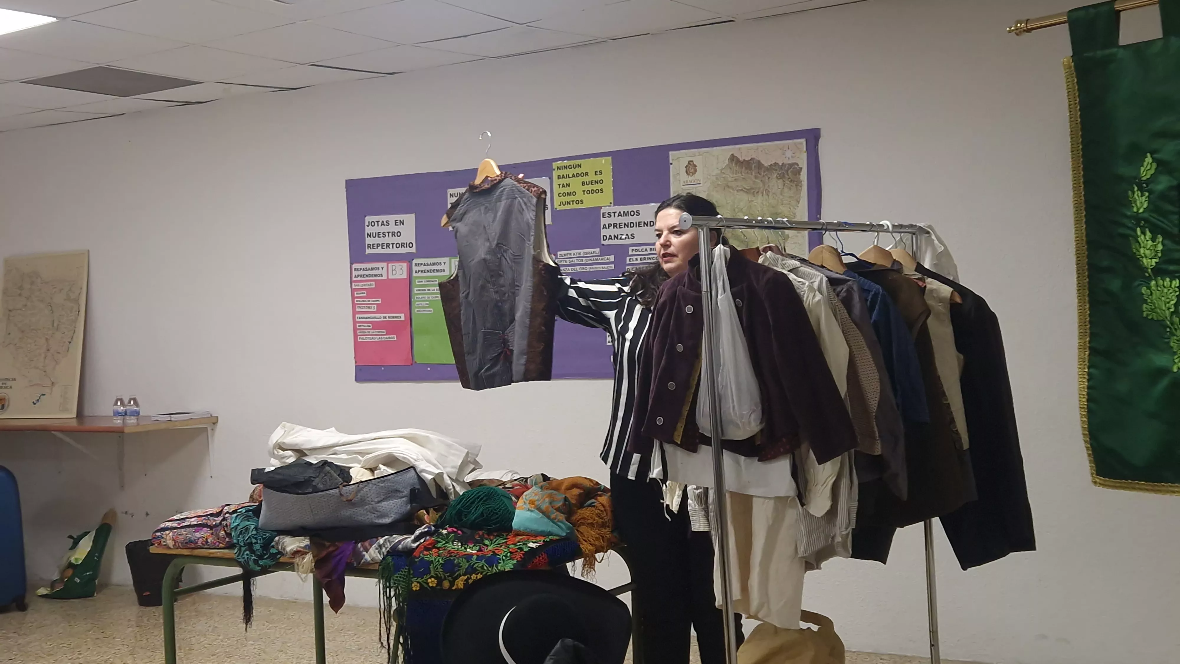 Taller de Teresa Oliván. Foto Myriam Martínez