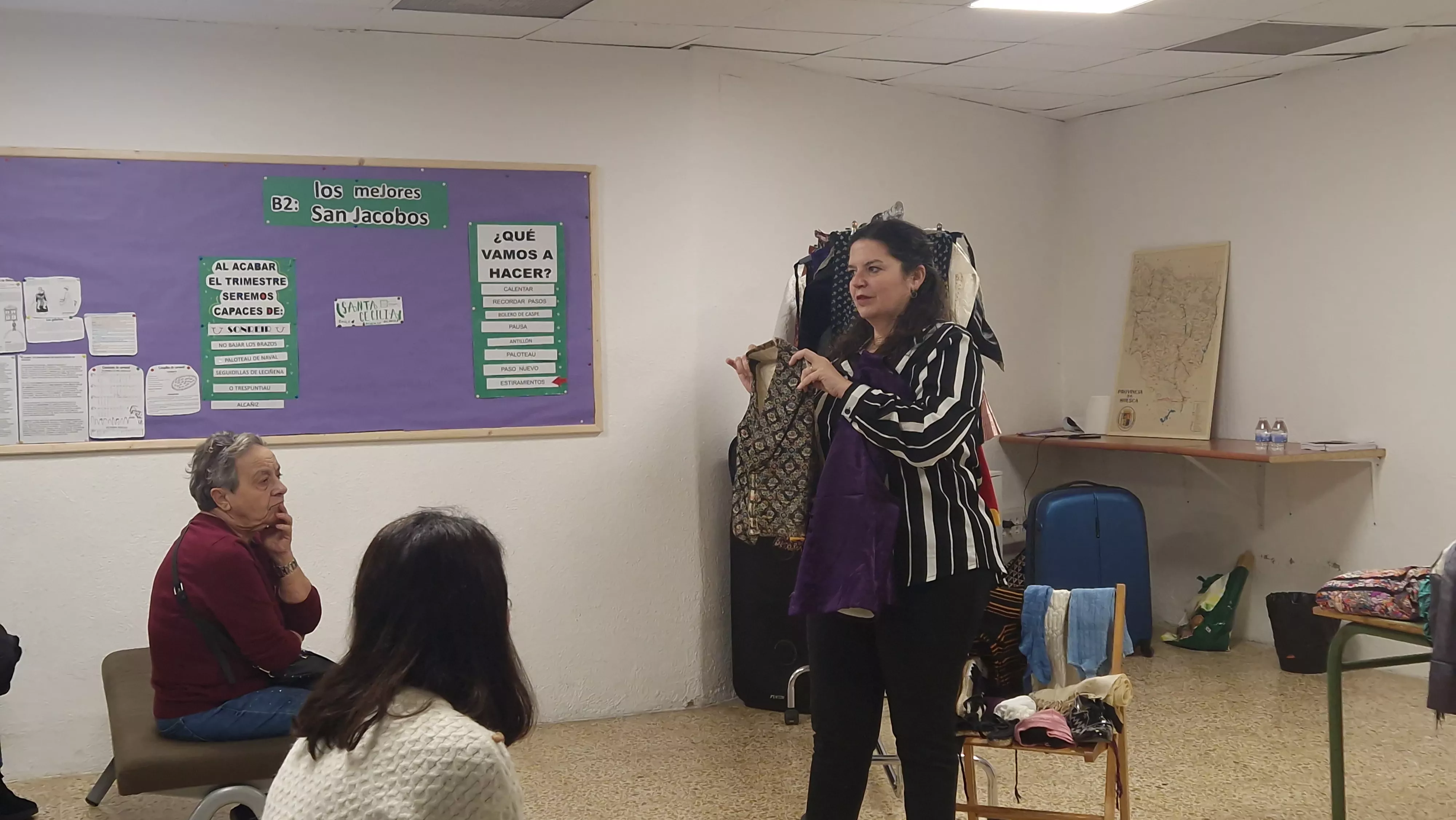 Taller de Teresa Oliván. Foto Myriam Martínez