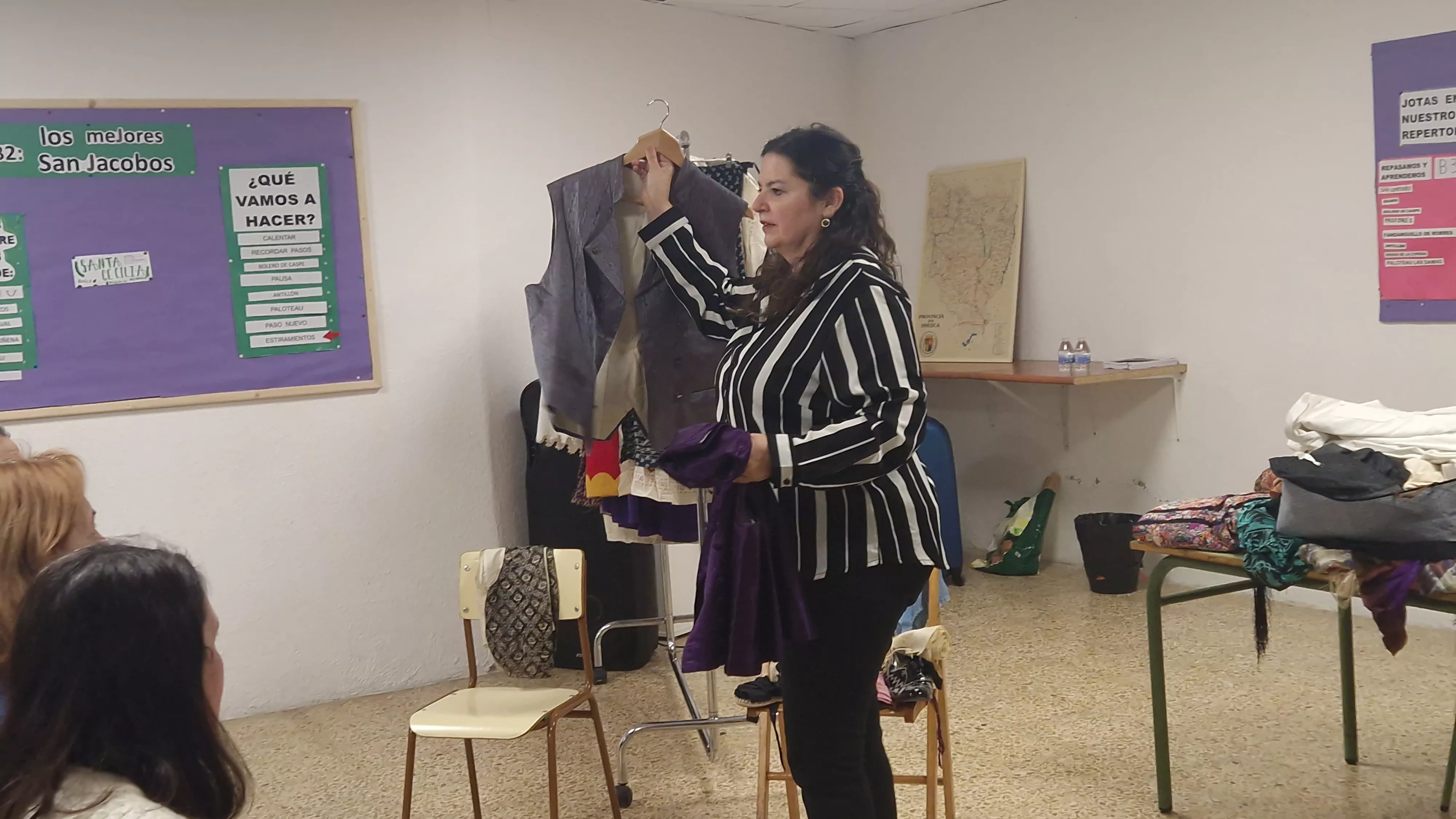 Taller de Teresa Oliván. Foto Myriam Martínez