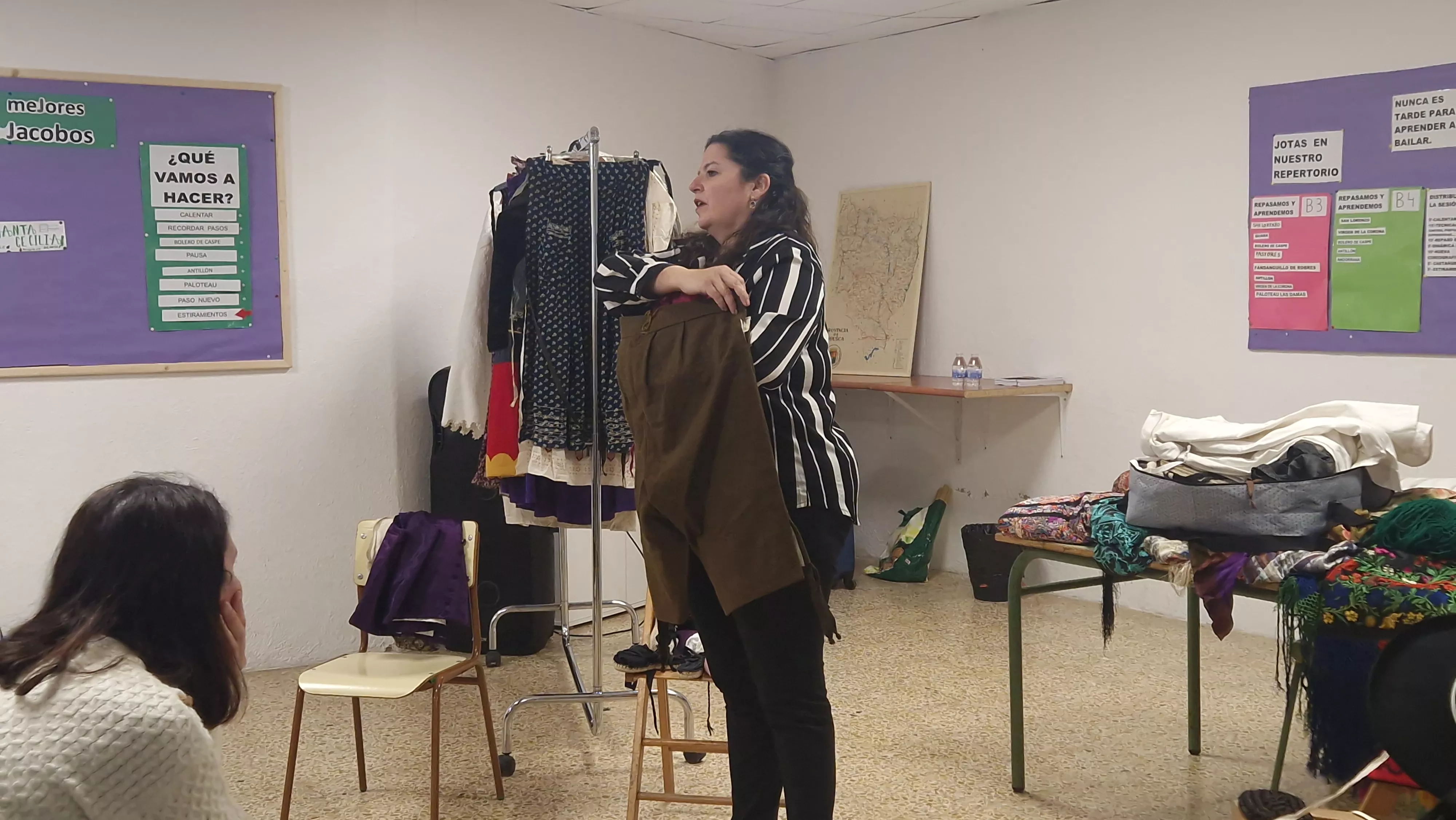 Taller de Teresa Oliván. Foto Myriam Martínez