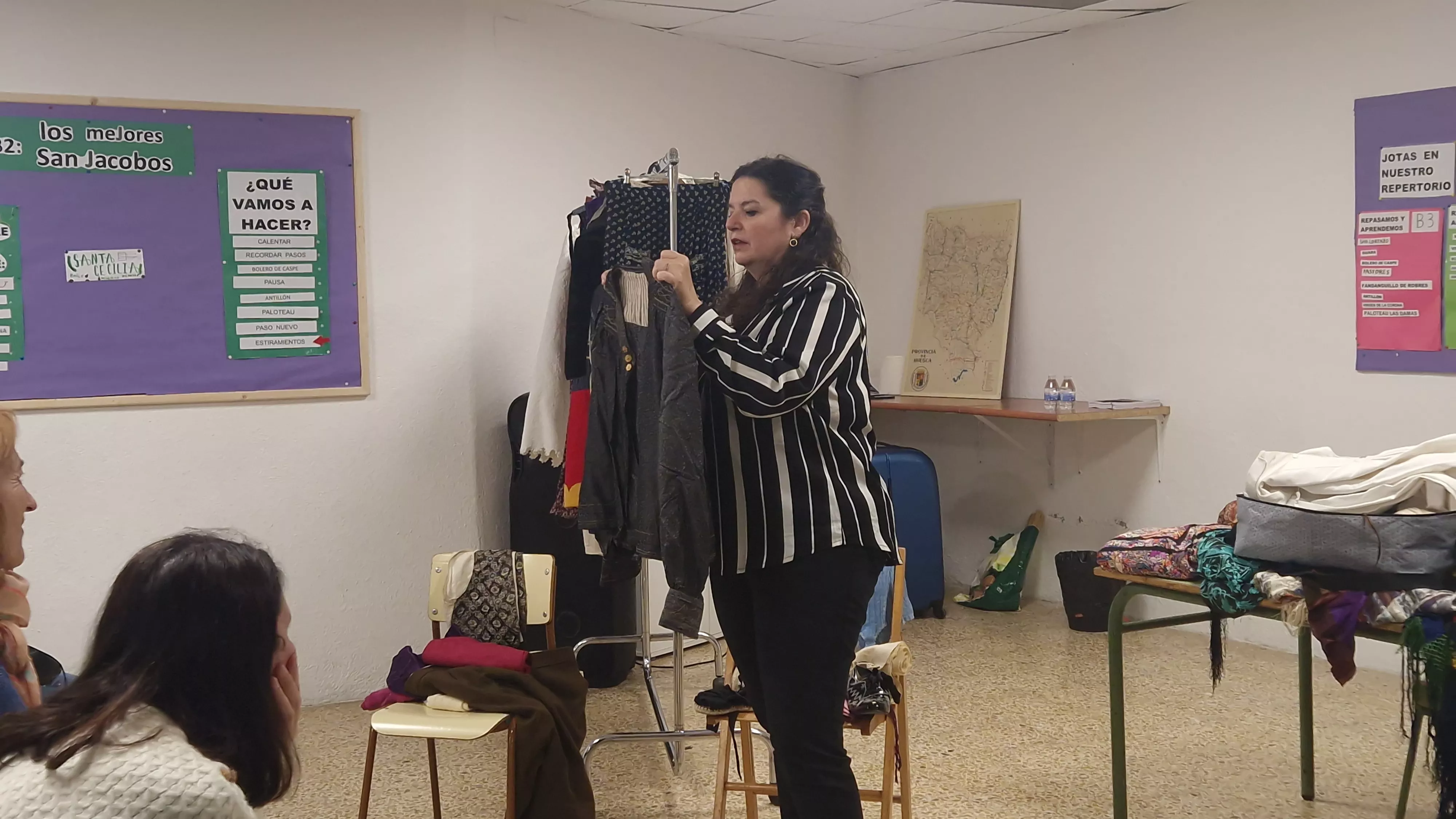 Taller de Teresa Oliván. Foto Myriam Martínez