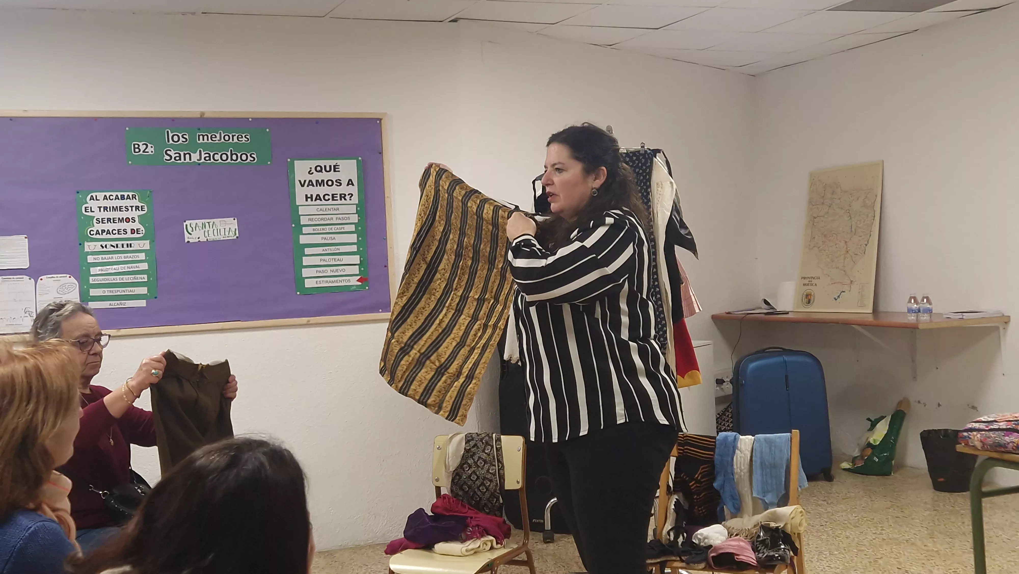 Taller de Teresa Oliván. Foto Myriam Martínez