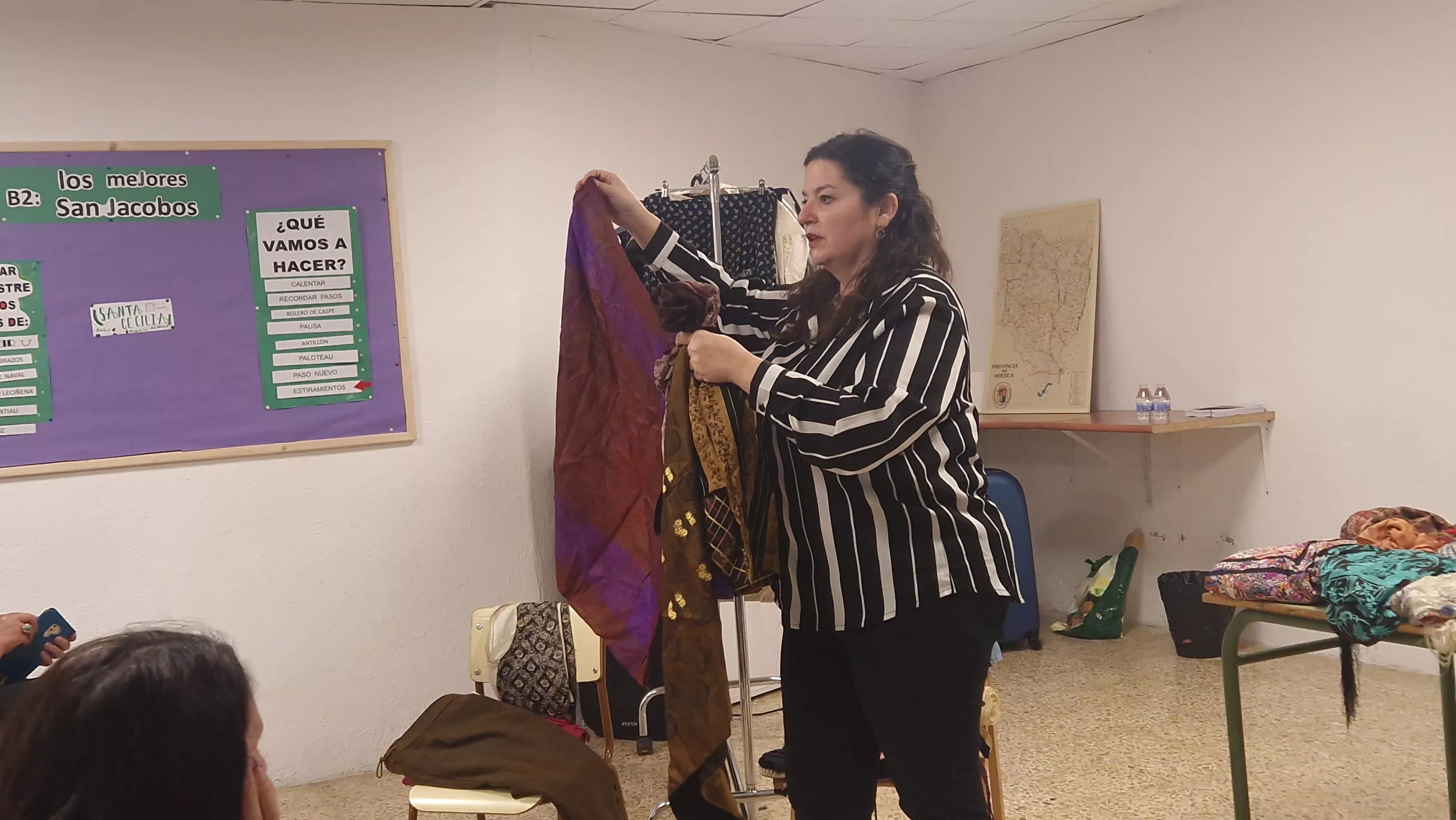 Taller de Teresa Oliván. Foto Myriam Martínez