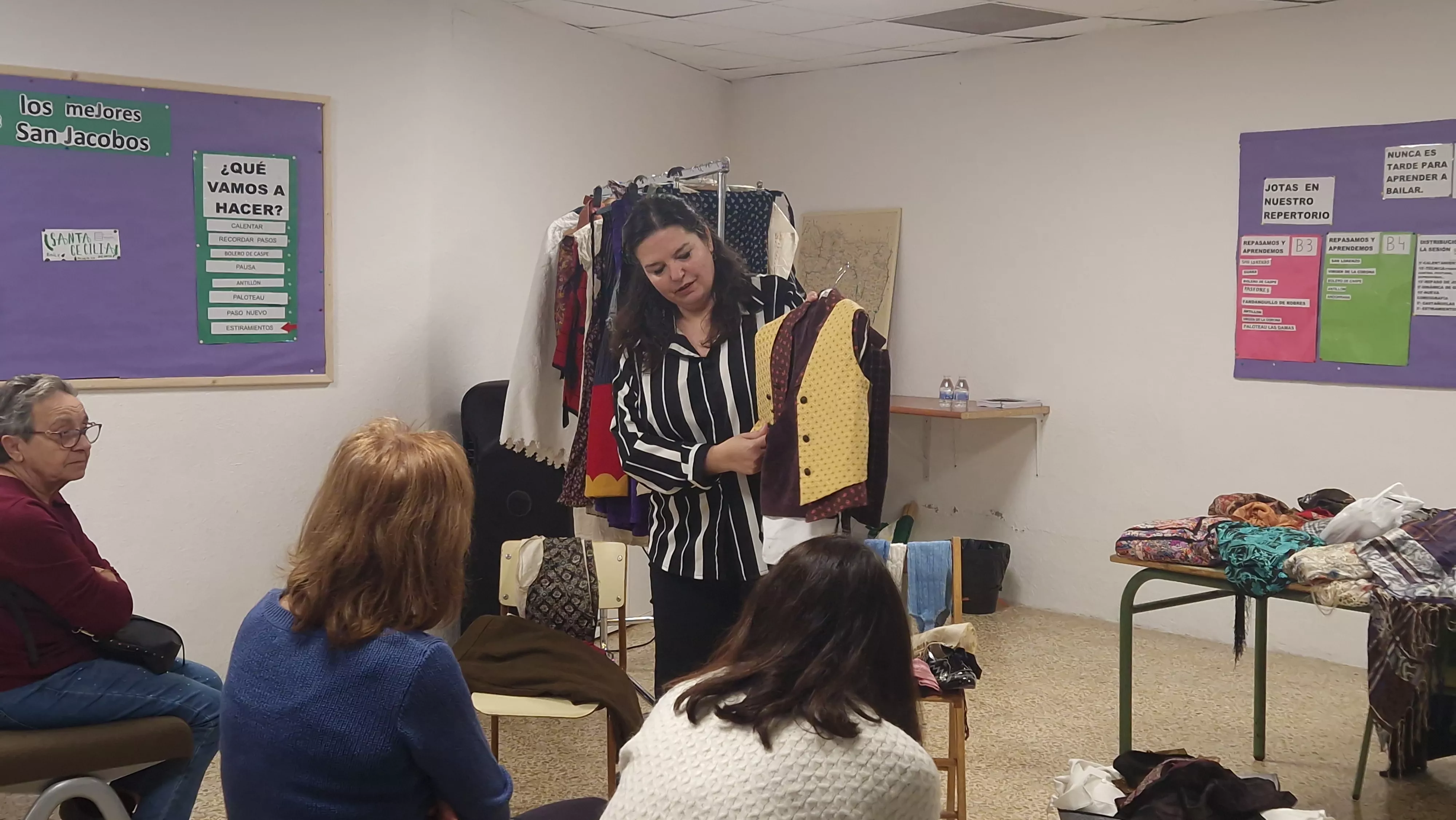 Taller de Teresa Oliván. Foto Myriam Martínez