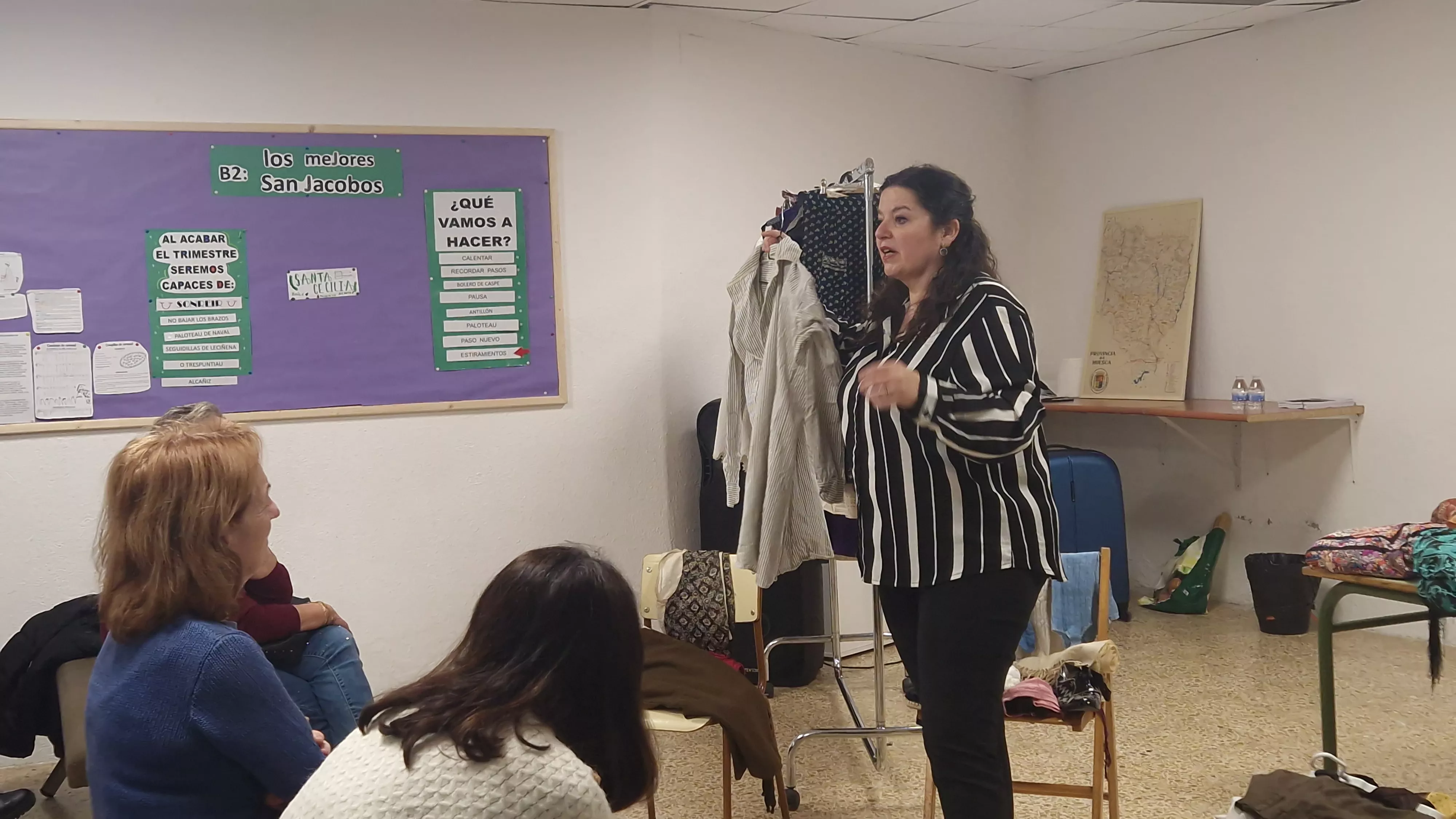 Taller de Teresa Oliván. Foto Myriam Martínez