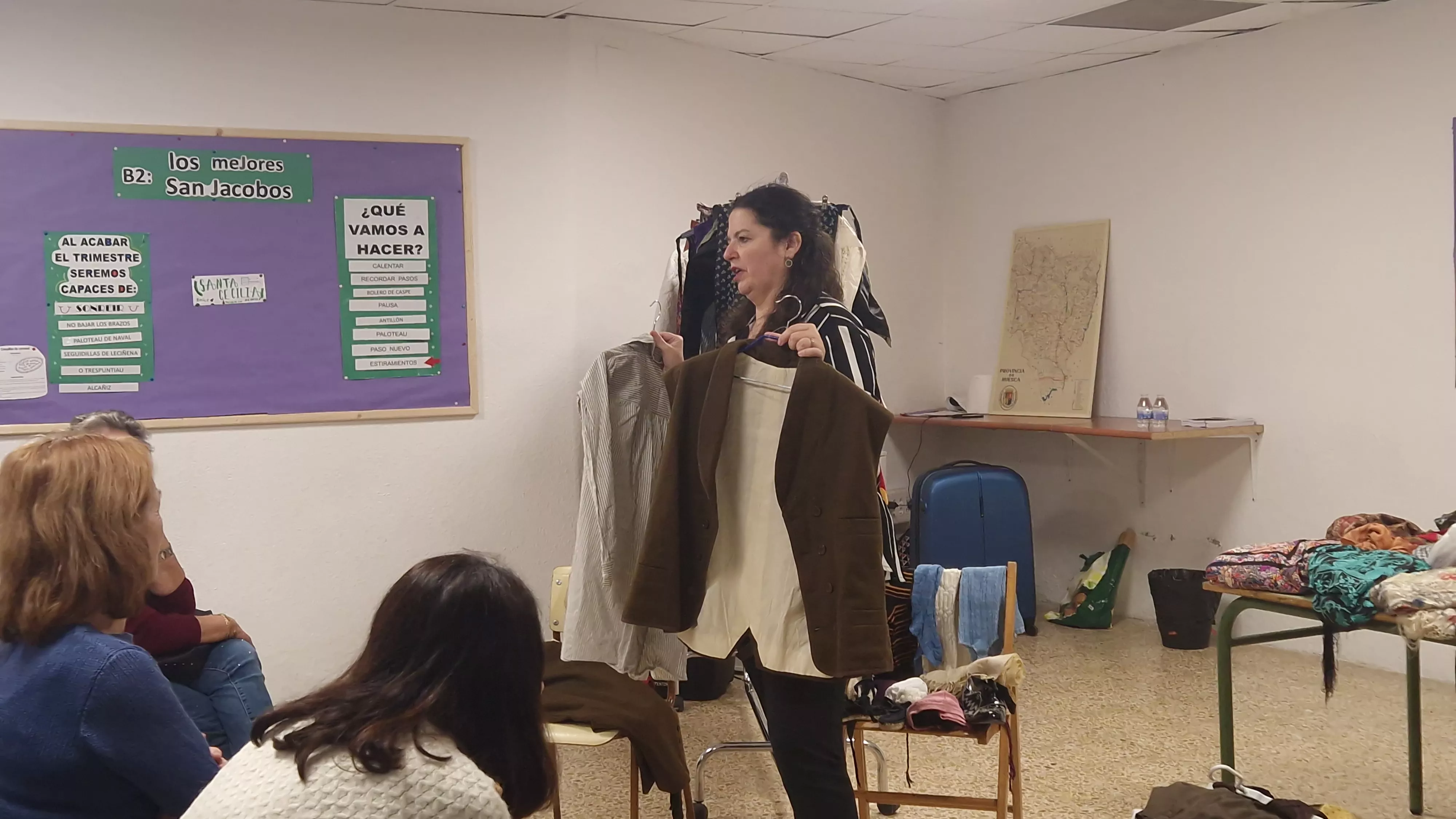 Taller de Teresa Oliván. Foto Myriam Martínez