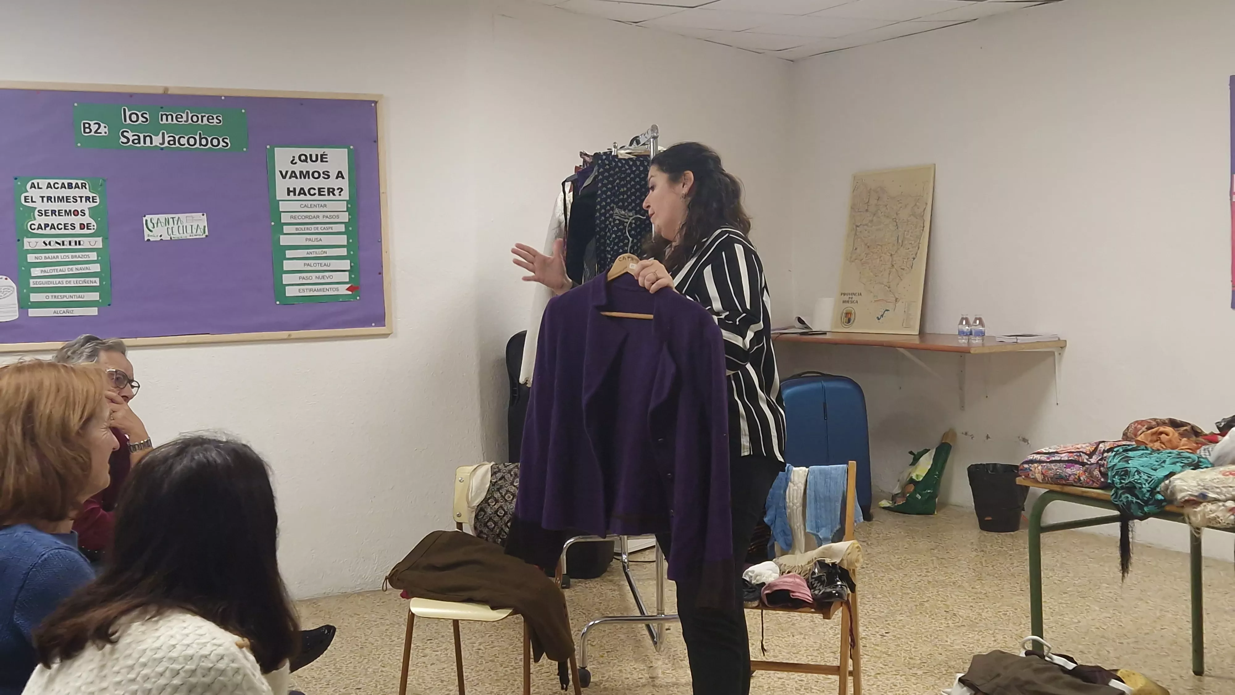 Taller de Teresa Oliván. Foto Myriam Martínez