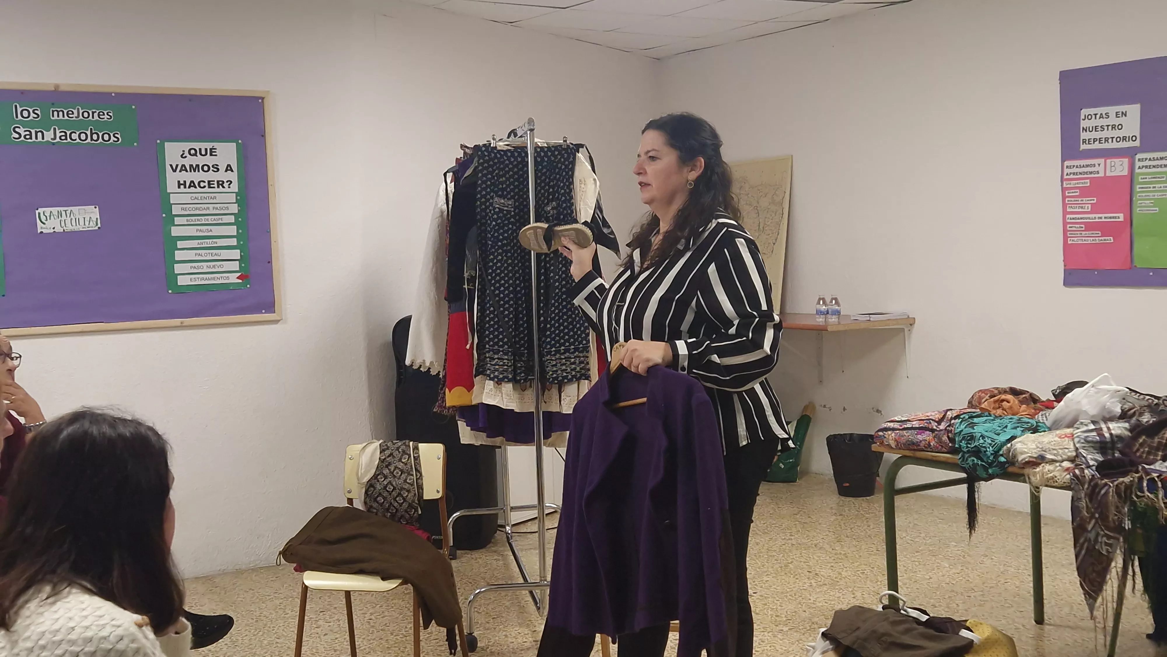 Taller de Teresa Oliván. Foto Myriam Martínez