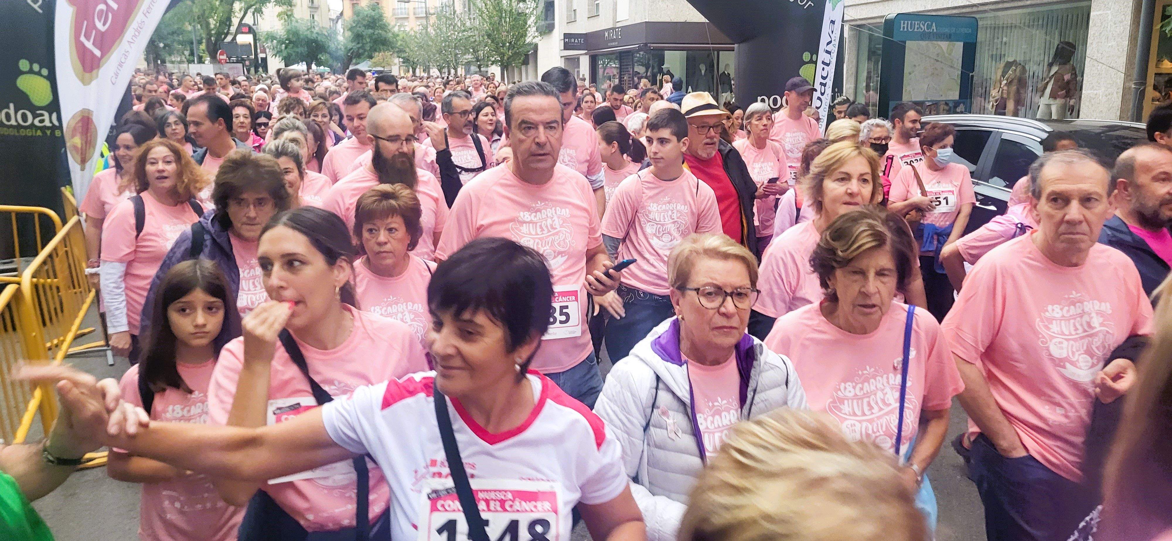 Carrera Huesca contra el cáncer 2022. Foto Myriam Martínez 