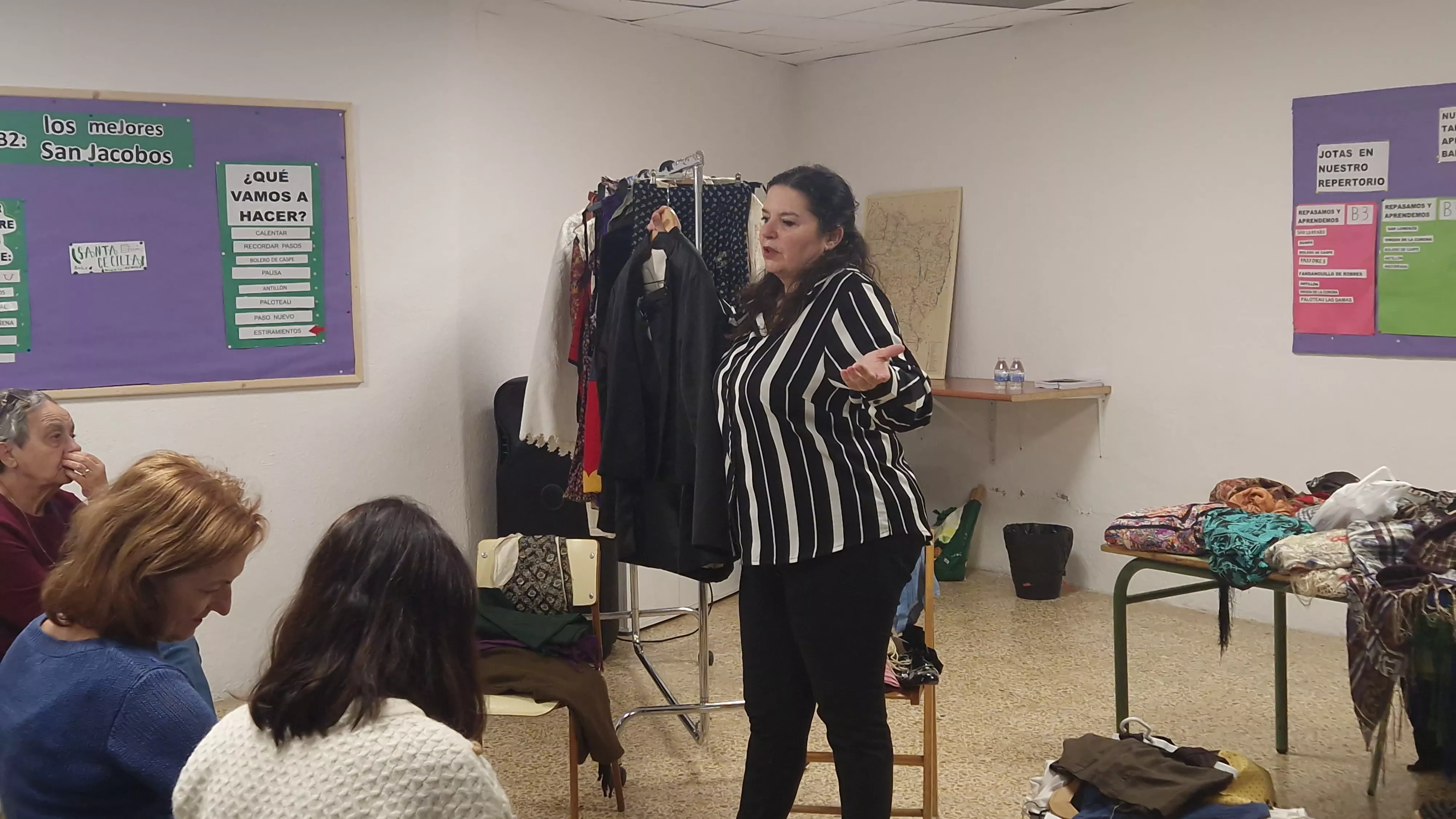 Taller de Teresa Oliván. Foto Myriam Martínez