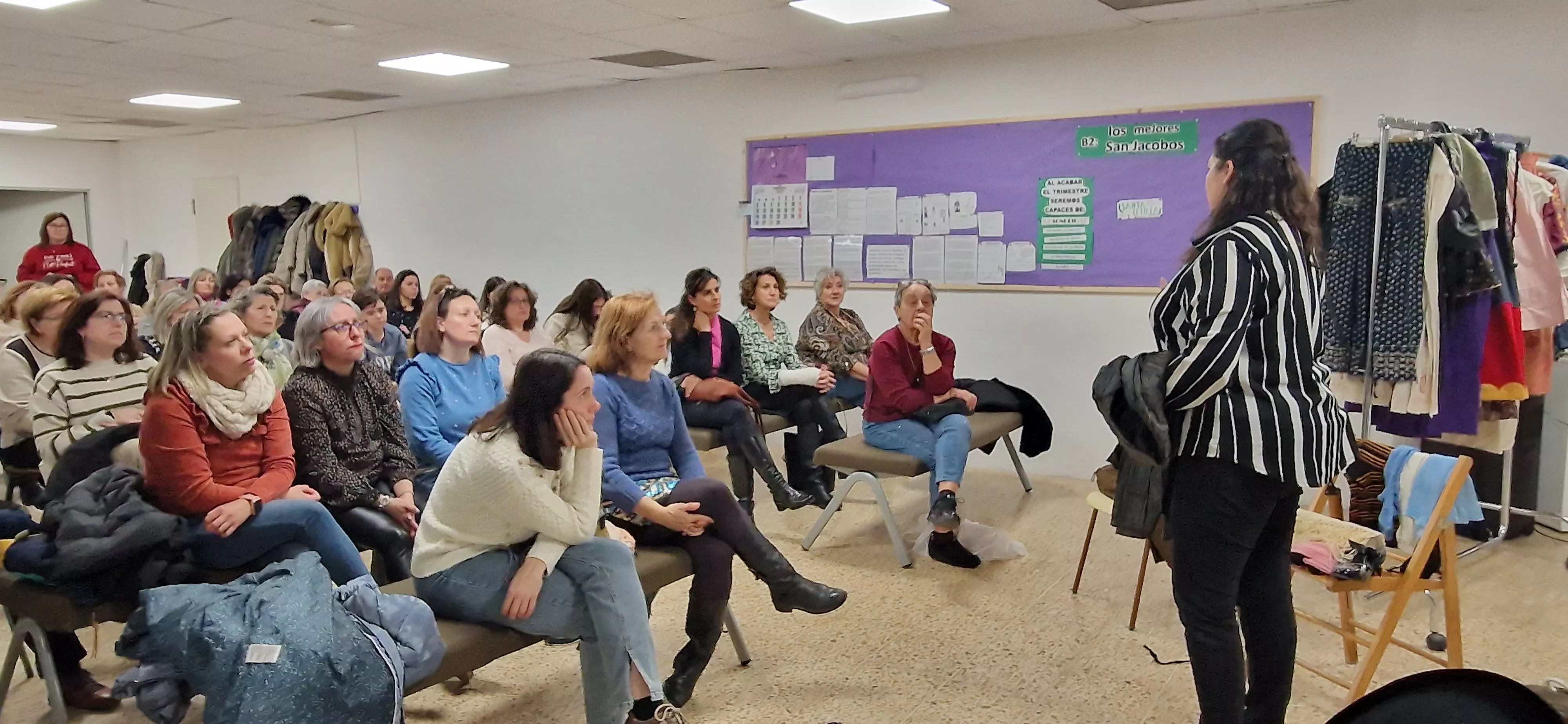 Taller de Teresa Oliván. Foto Myriam Martínez