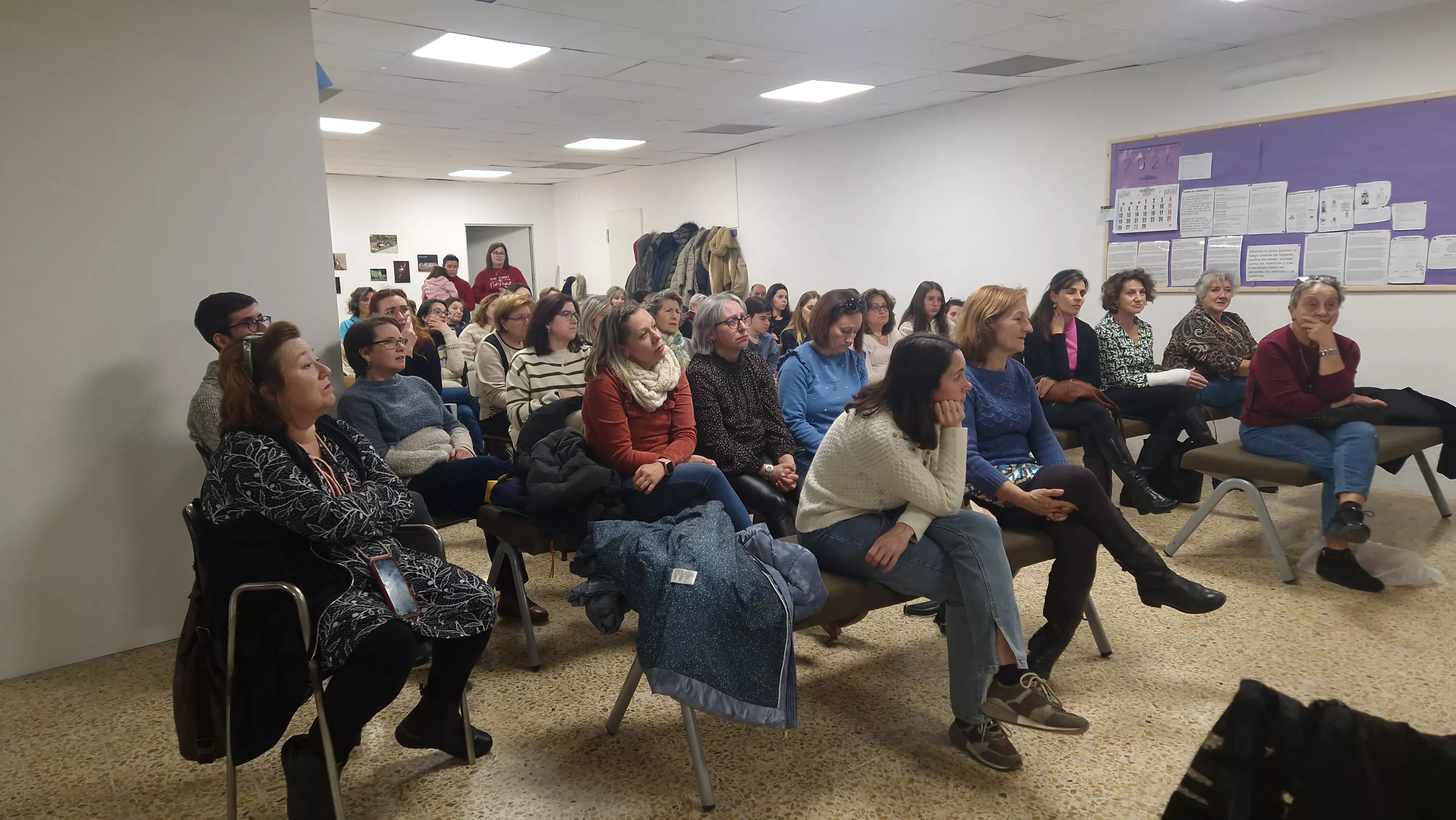 Taller de Teresa Oliván. Foto Myriam Martínez