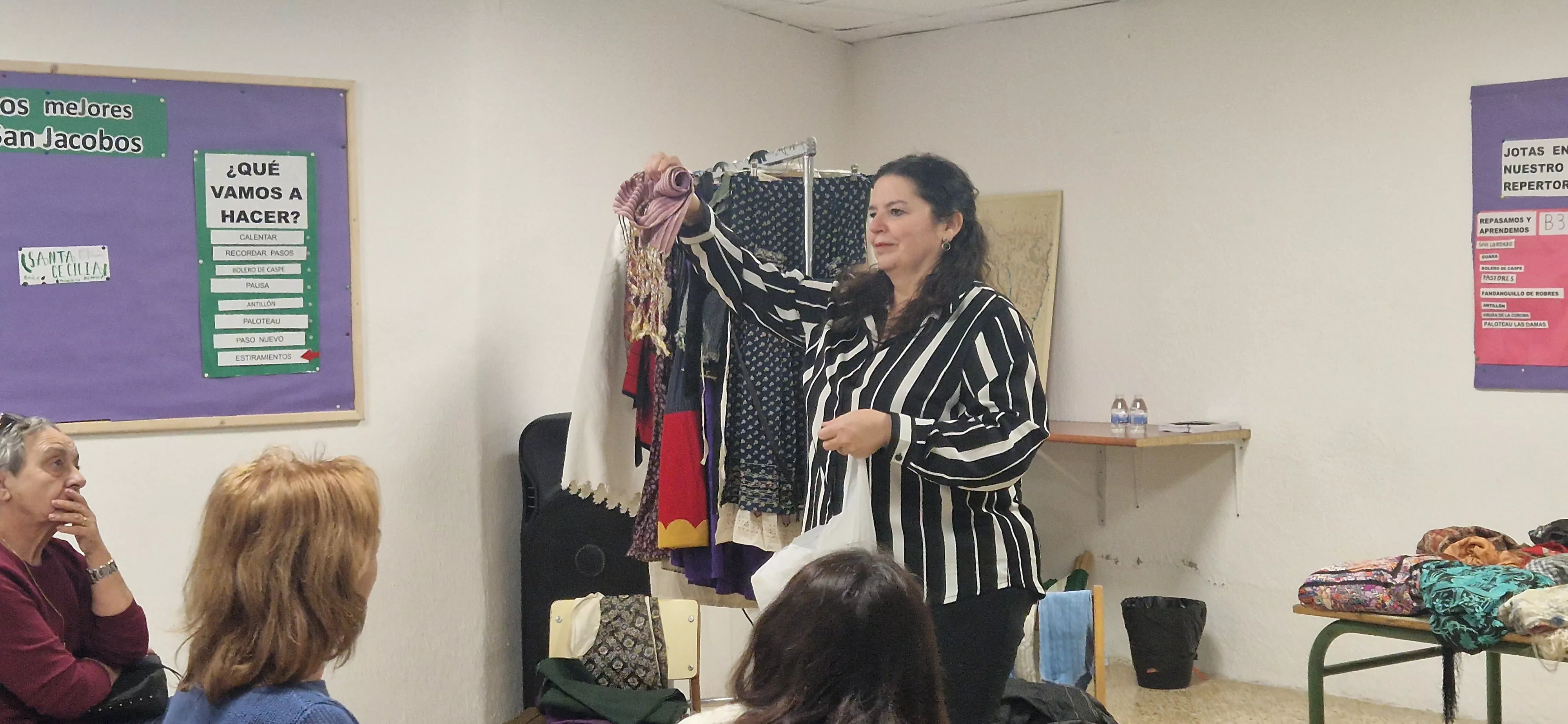 Taller de Teresa Oliván. Foto Myriam Martínez