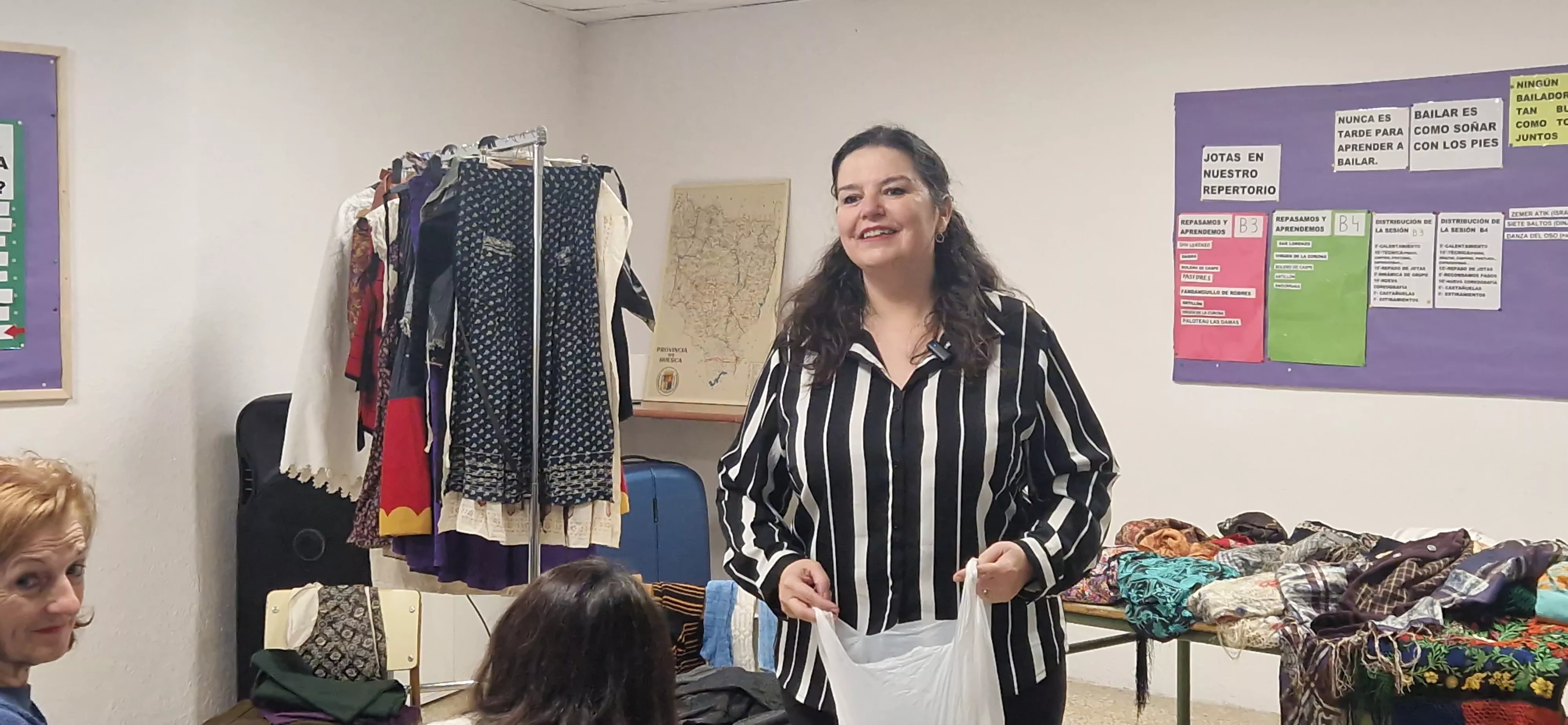 Taller de Teresa Oliván. Foto Myriam Martínez