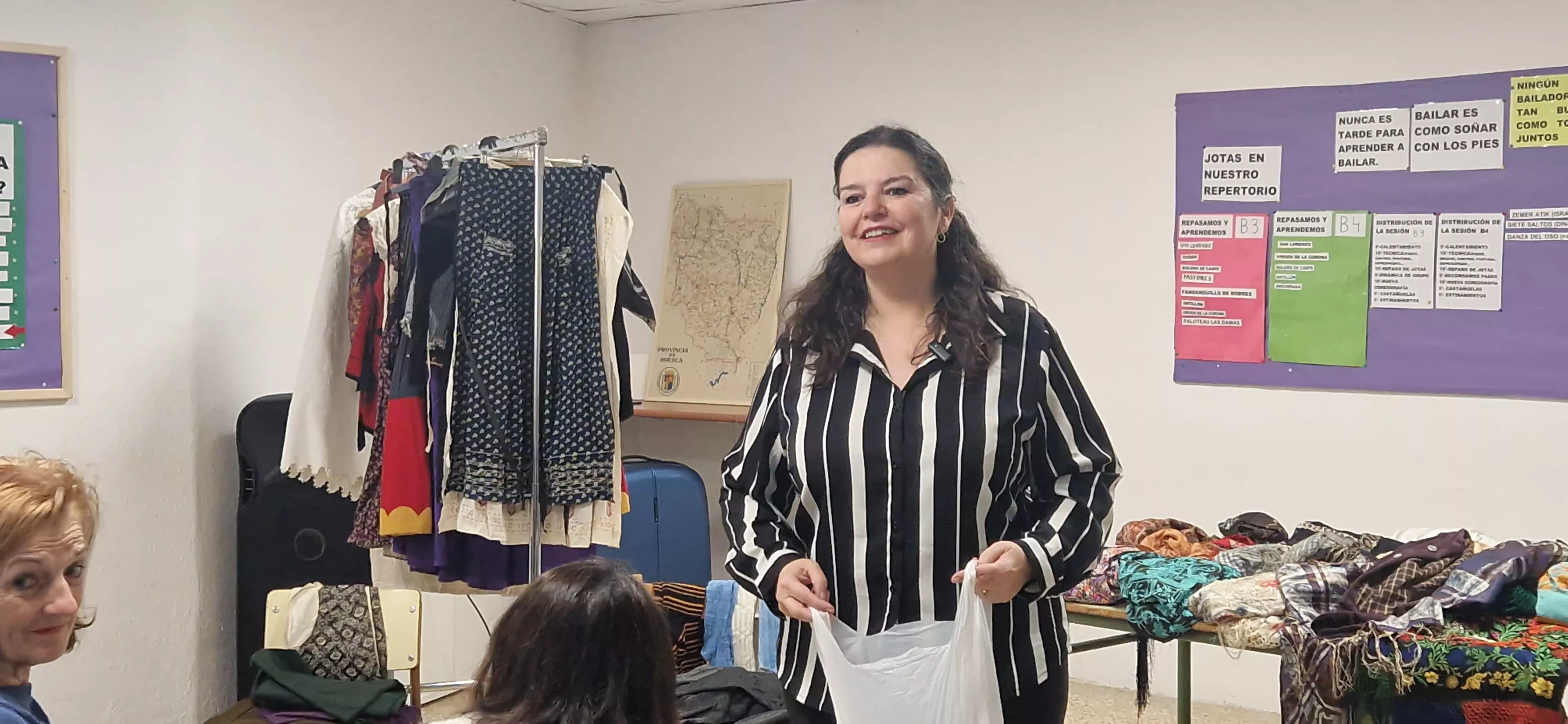 Taller de Teresa Oliván. Foto Myriam Martínez