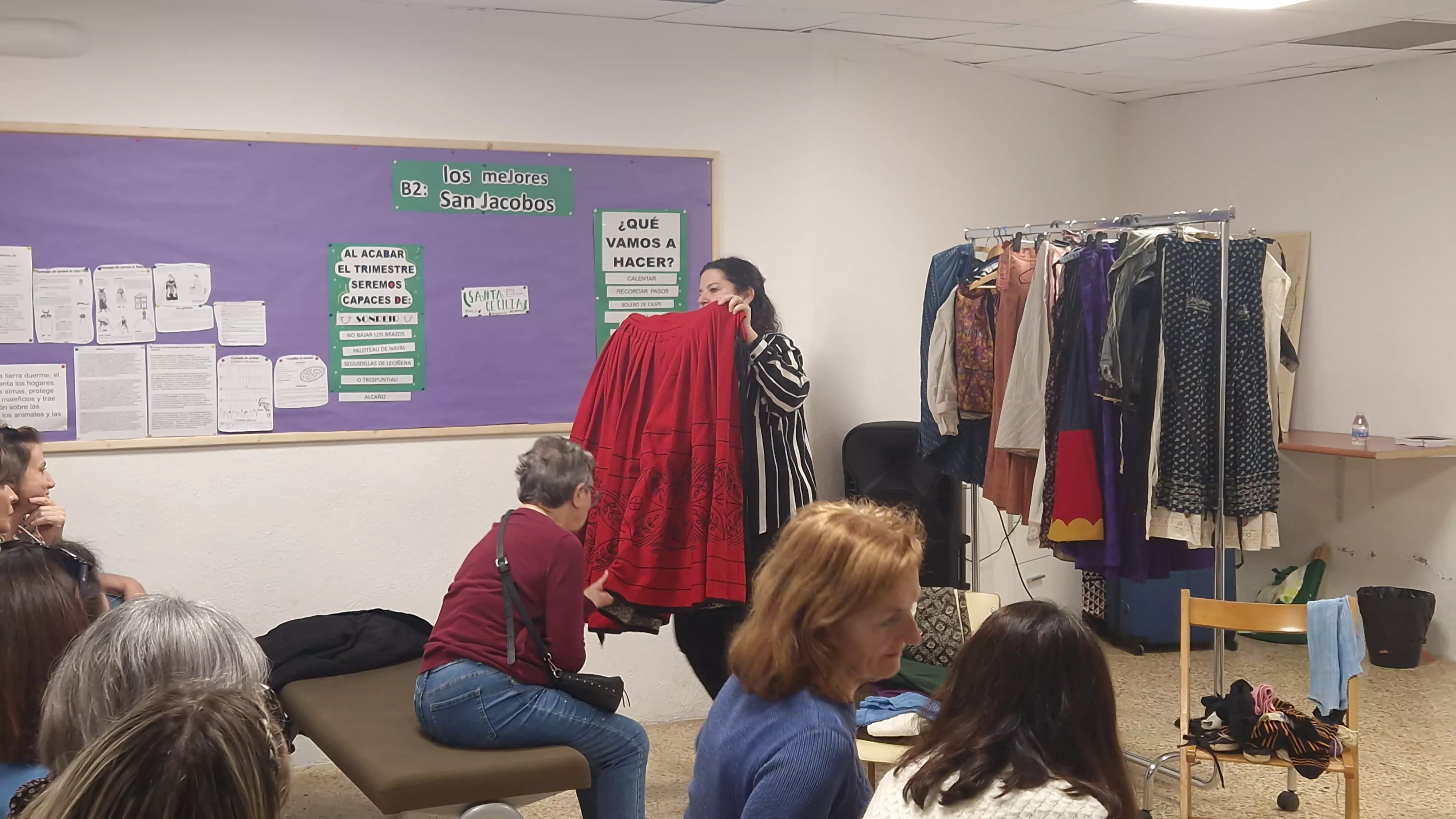 Taller de Teresa Oliván. Foto Myriam Martínez