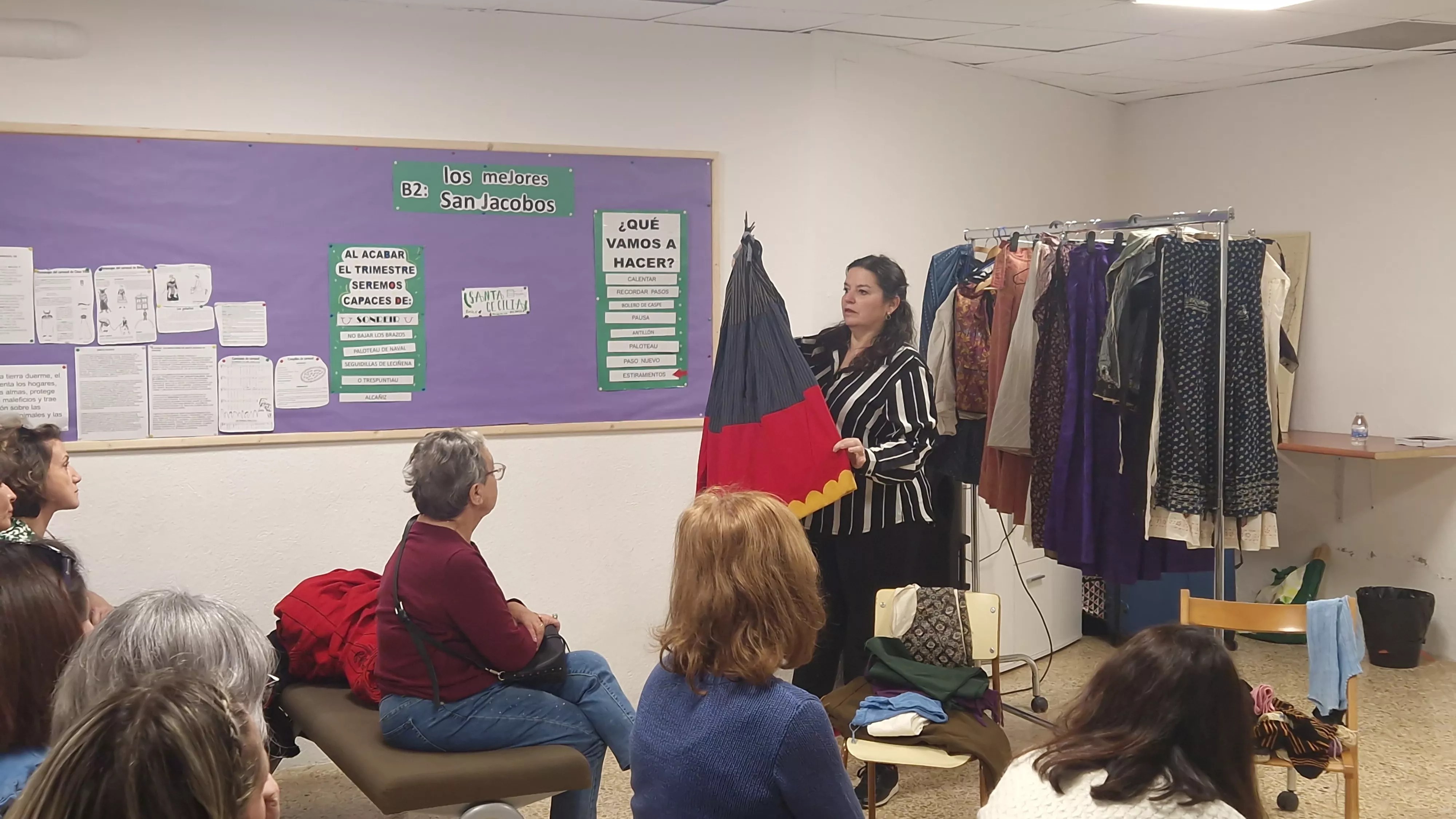 Taller de Teresa Oliván. Foto Myriam Martínez