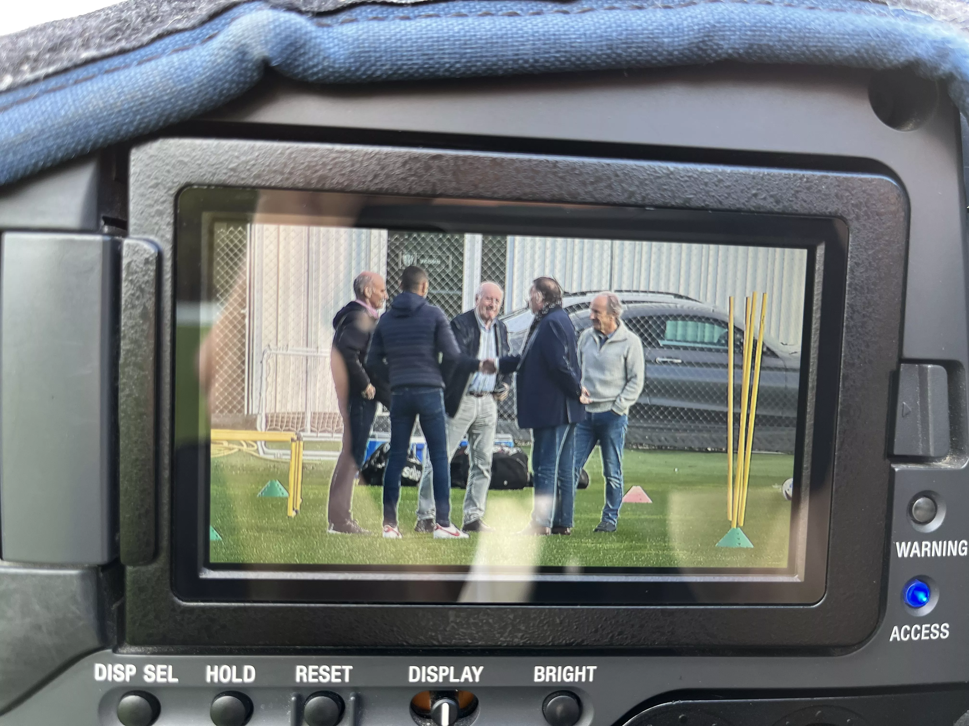 La foto de su vuelta al Huesca, el pasado 25 de octubre.