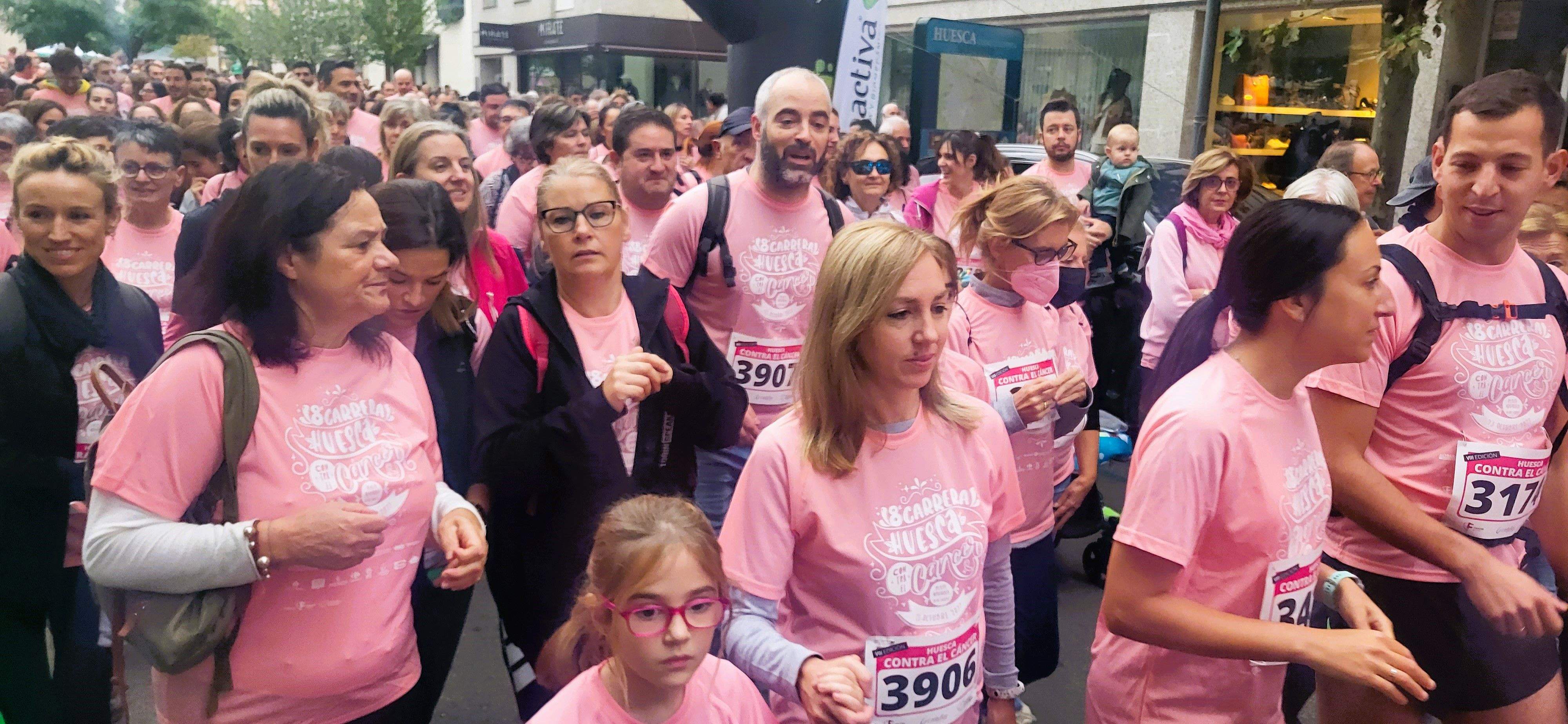 Carrera Huesca contra el cáncer 2022. Foto Myriam Martínez 