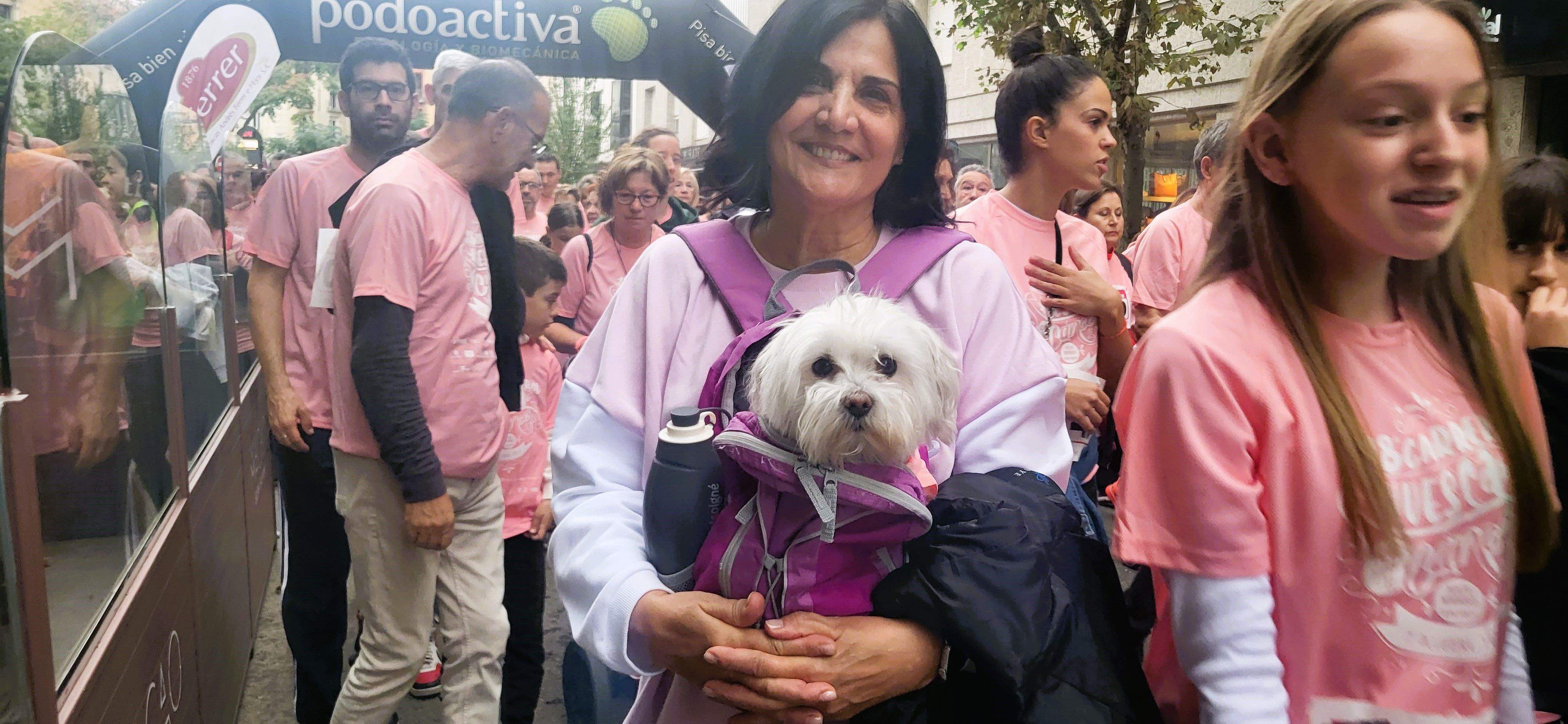 Carrera Huesca contra el cáncer 2022. Foto Myriam Martínez 