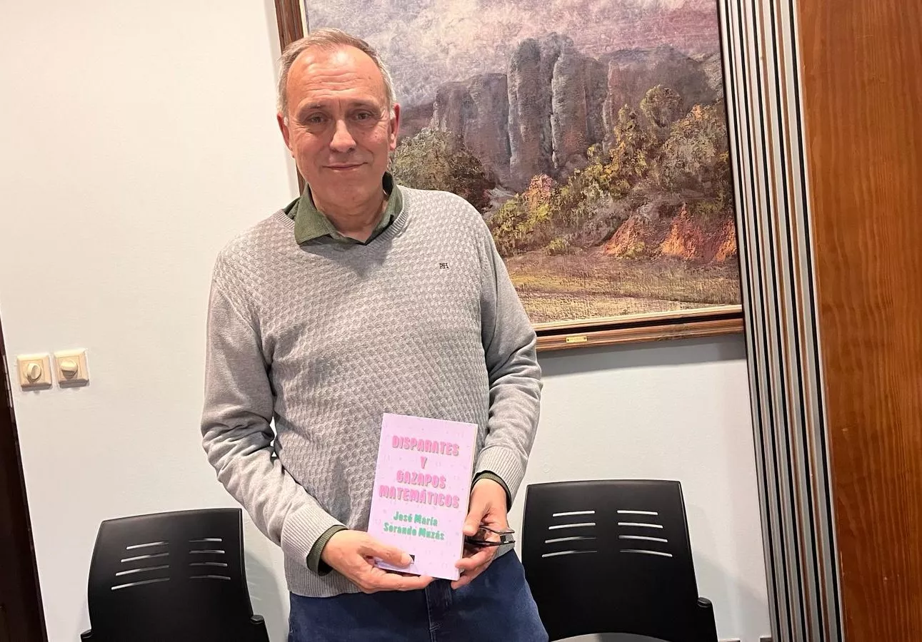 José María Sorando, autor de “Disparates y gazapos matemáticos”.