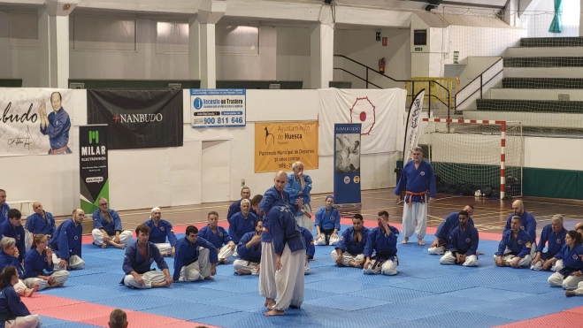 Stage Internacional de nanbudo en Huesca. Foto: Adrián Mora Stage Internacional de nanbudo en Huesca. Foto: Adrián Mora