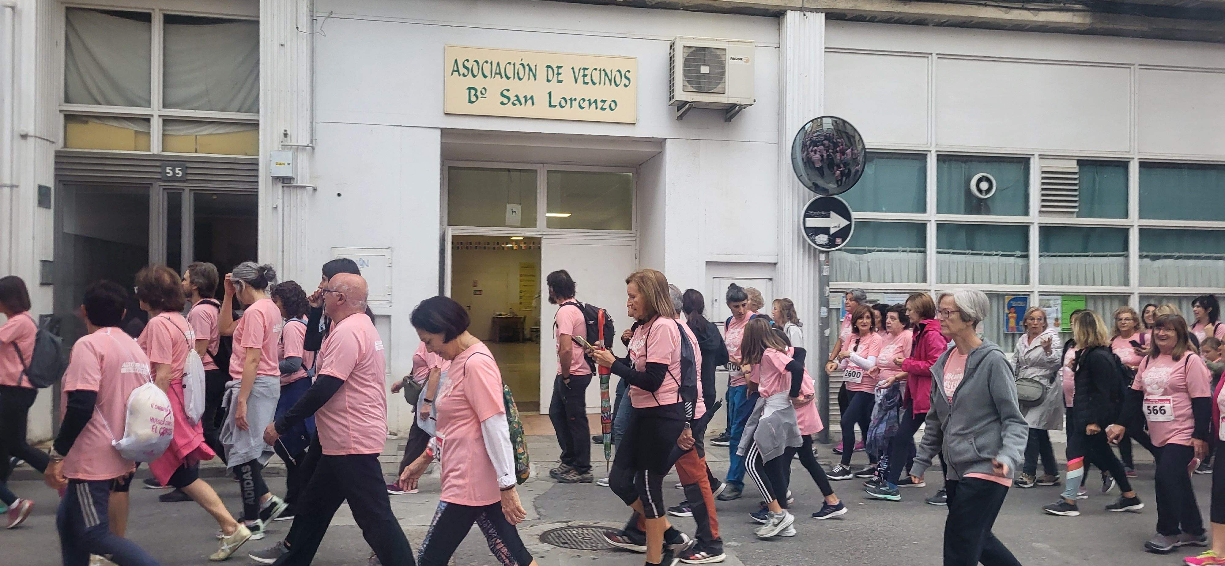 Carrera Huesca contra el cáncer 2022. Foto Myriam Martínez 