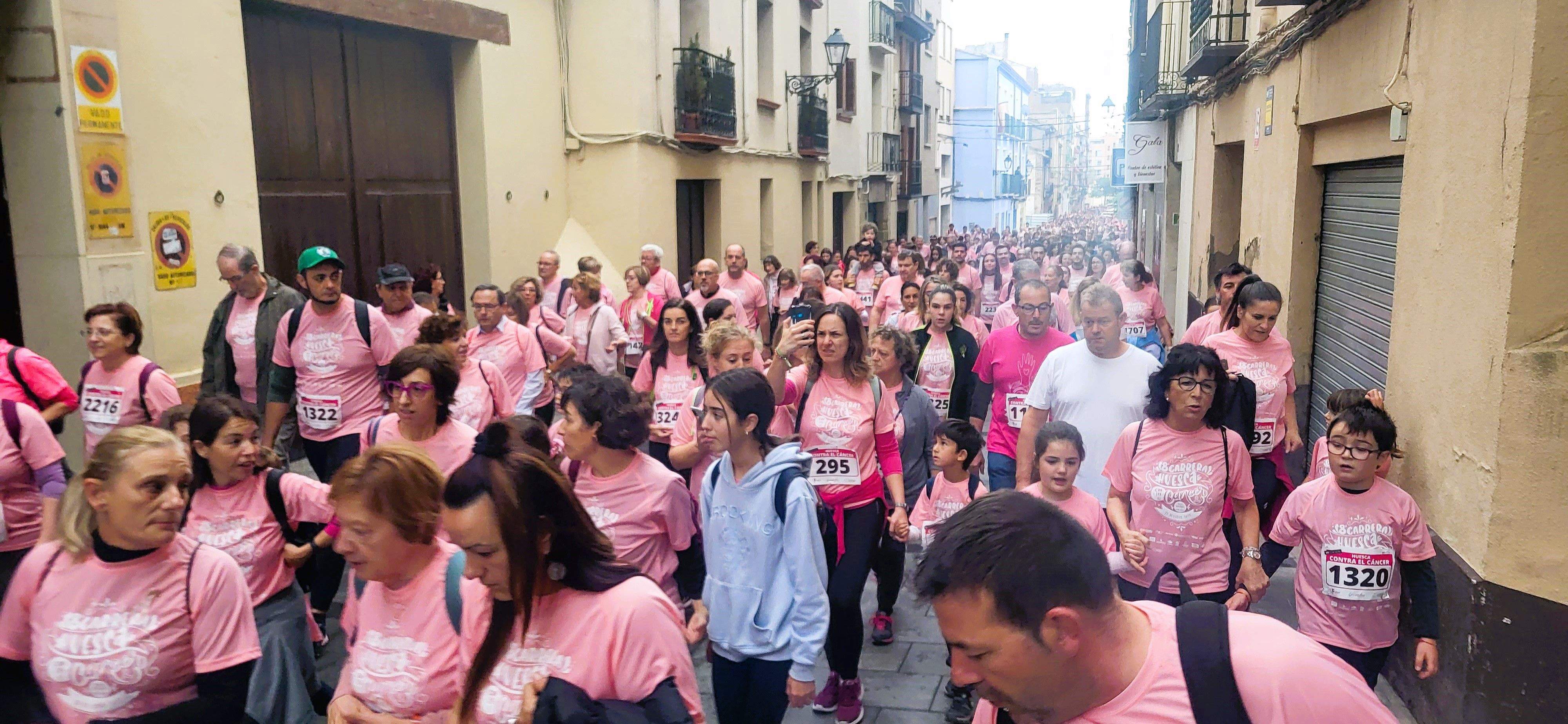 Carrera Huesca contra el cáncer 2022. Foto Myriam Martínez 