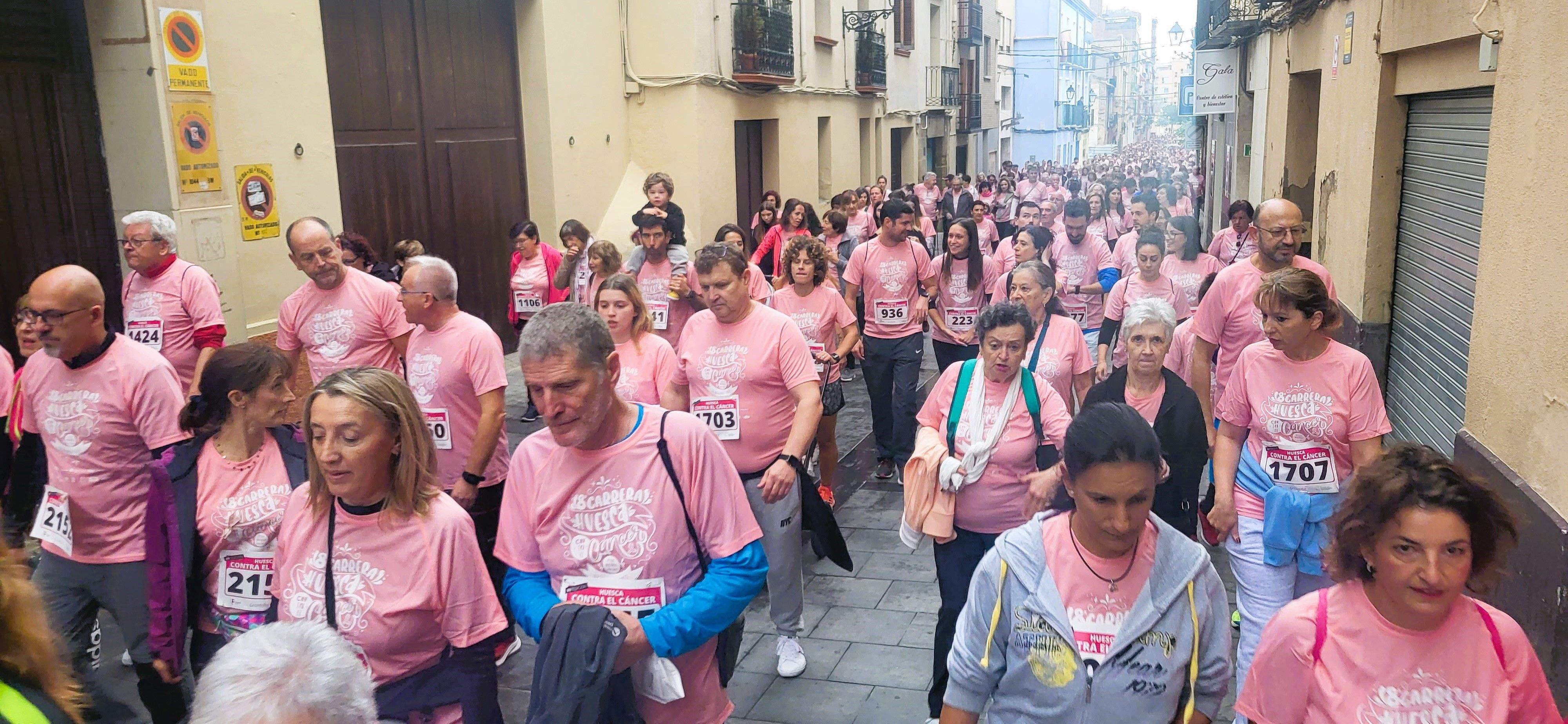Carrera Huesca contra el cáncer 2022. Foto Myriam Martínez 