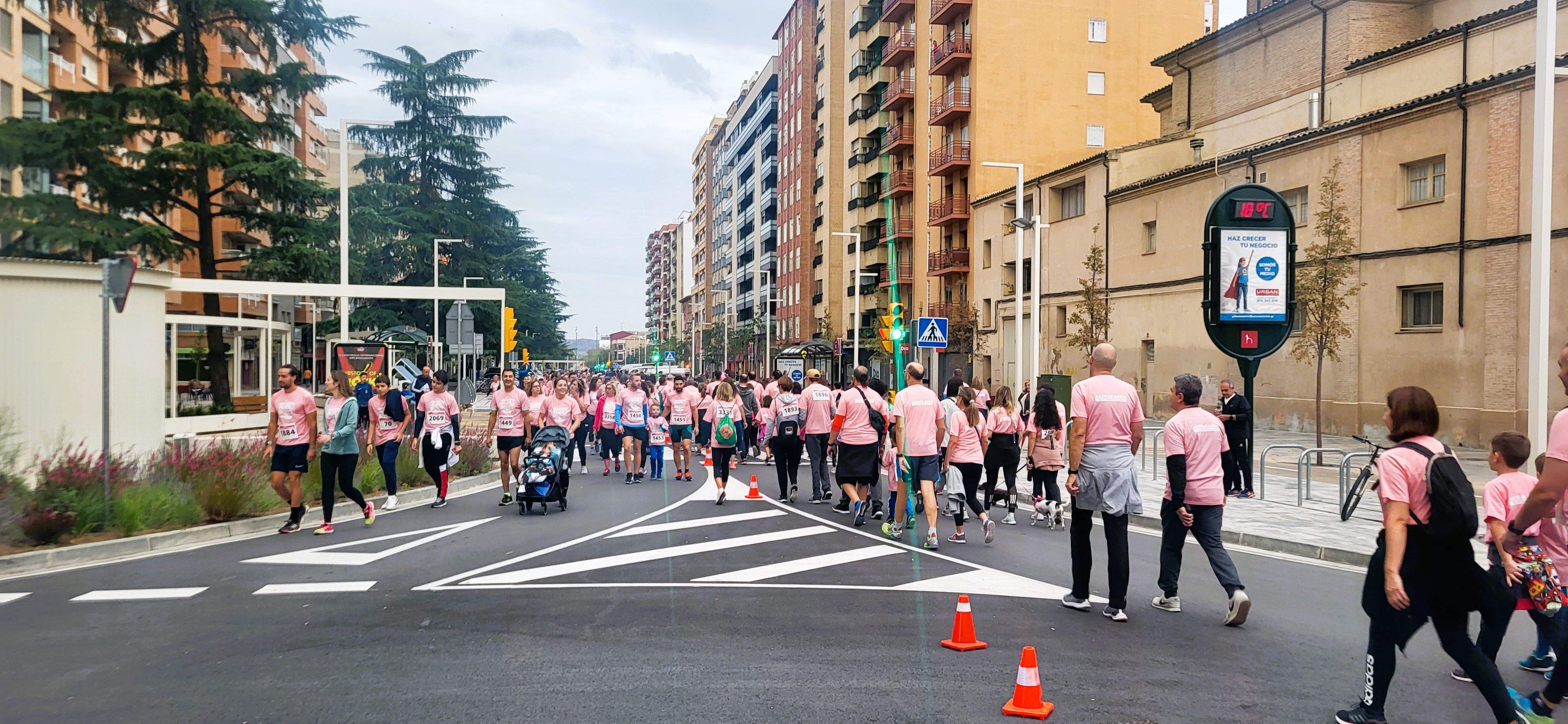 Carrera Huesca contra el cáncer 2022. Foto Myriam Martínez 