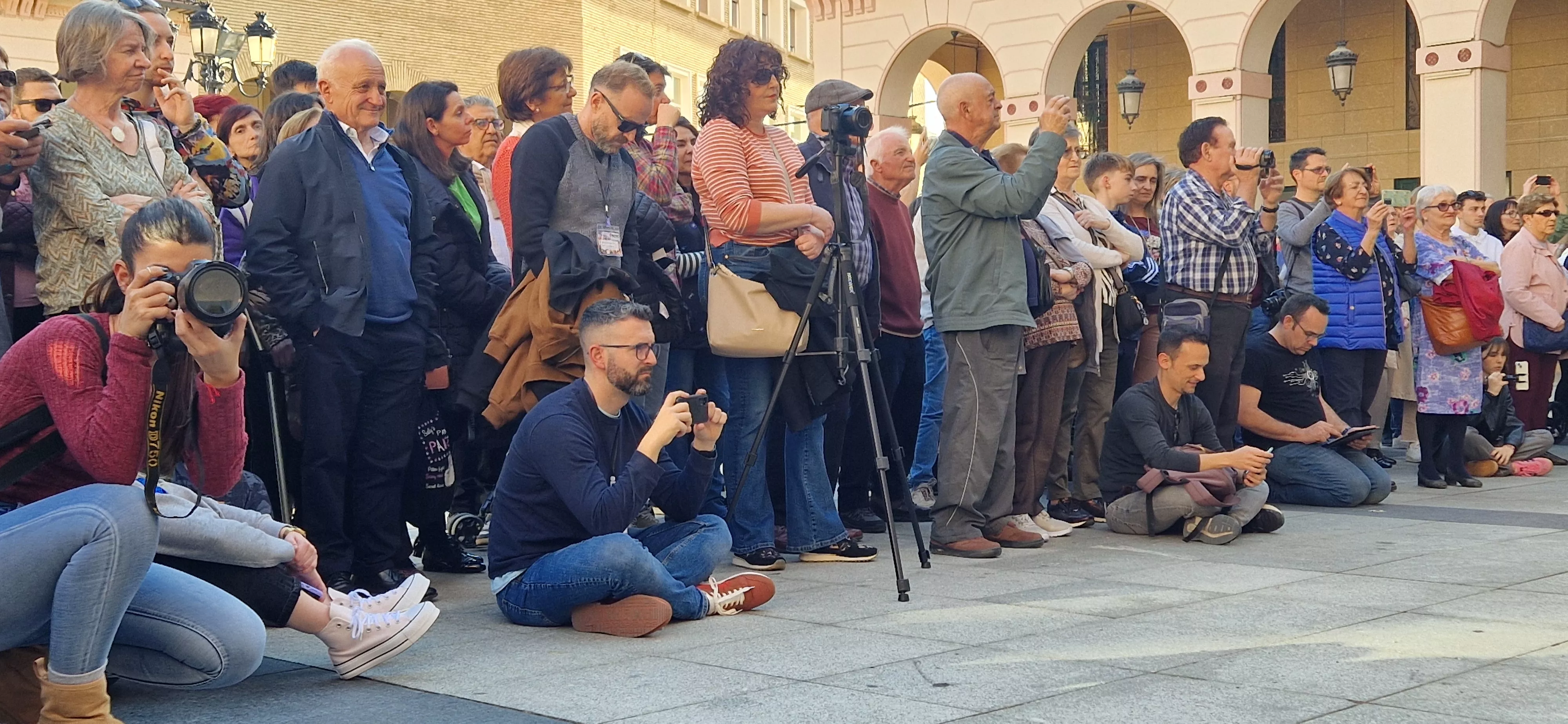 Visita de la Facyde a Huesca. Foto Myriam Martínez