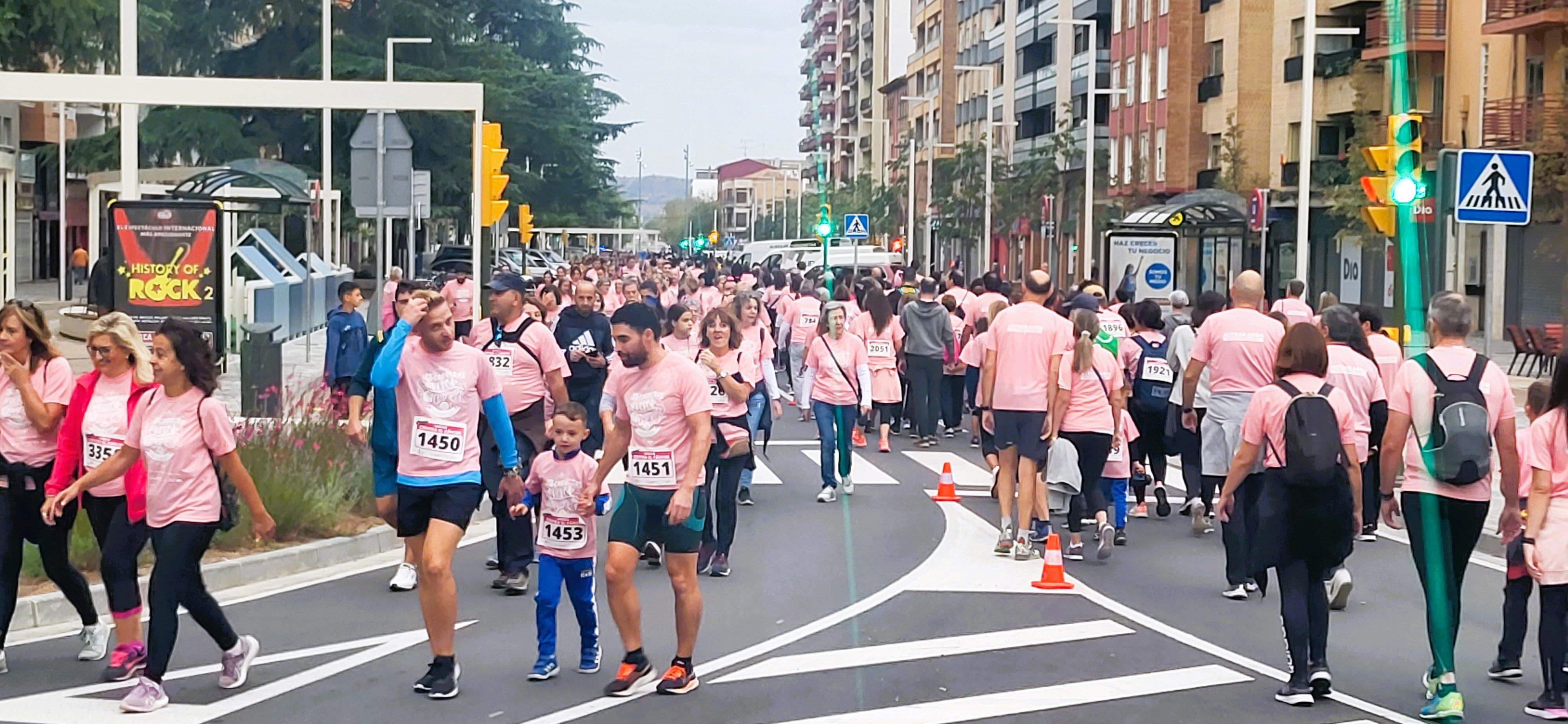 Carrera Huesca contra el cáncer 2022. Foto Myriam Martínez 