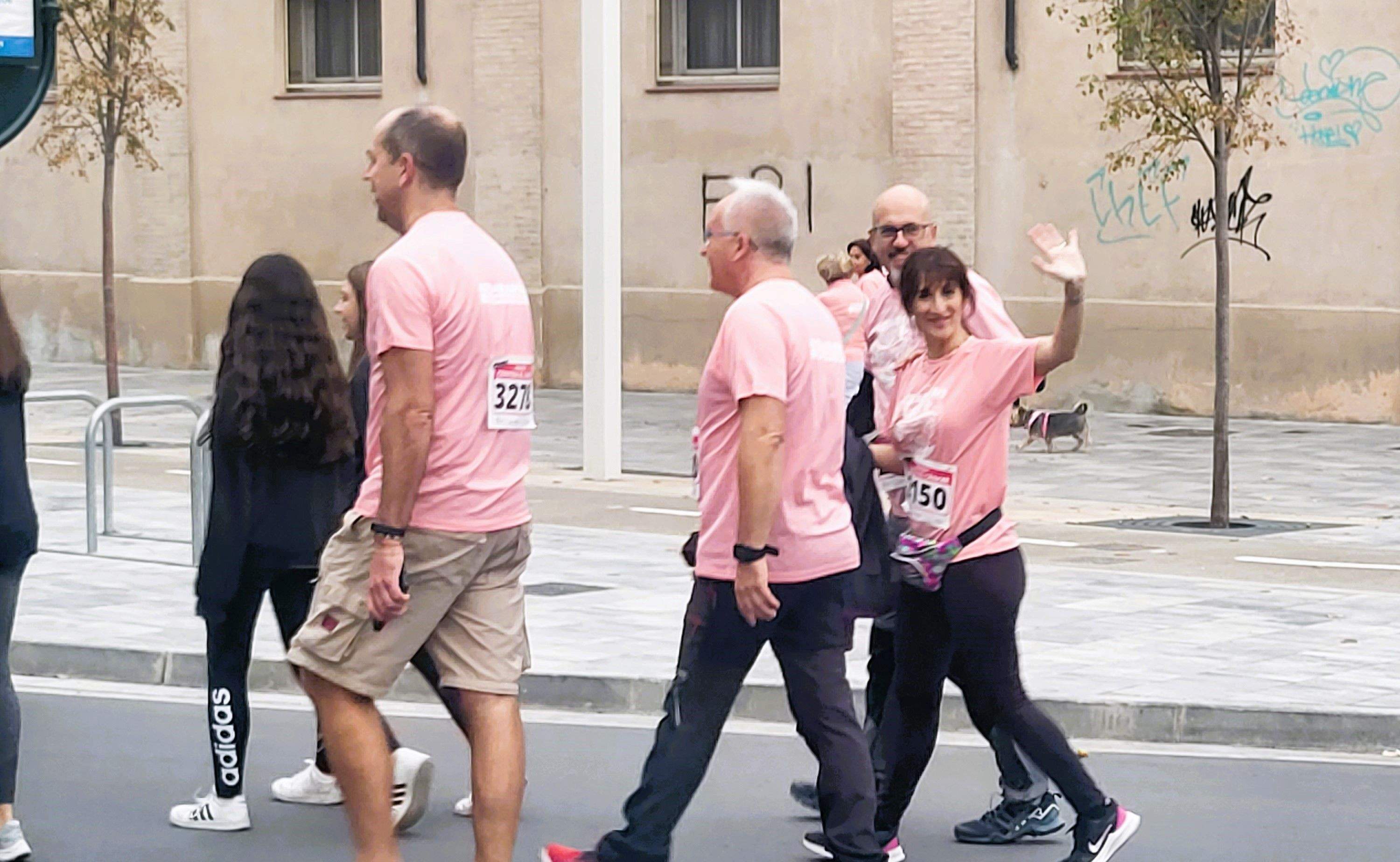 Carrera Huesca contra el cáncer 2022. Foto Myriam Martínez 