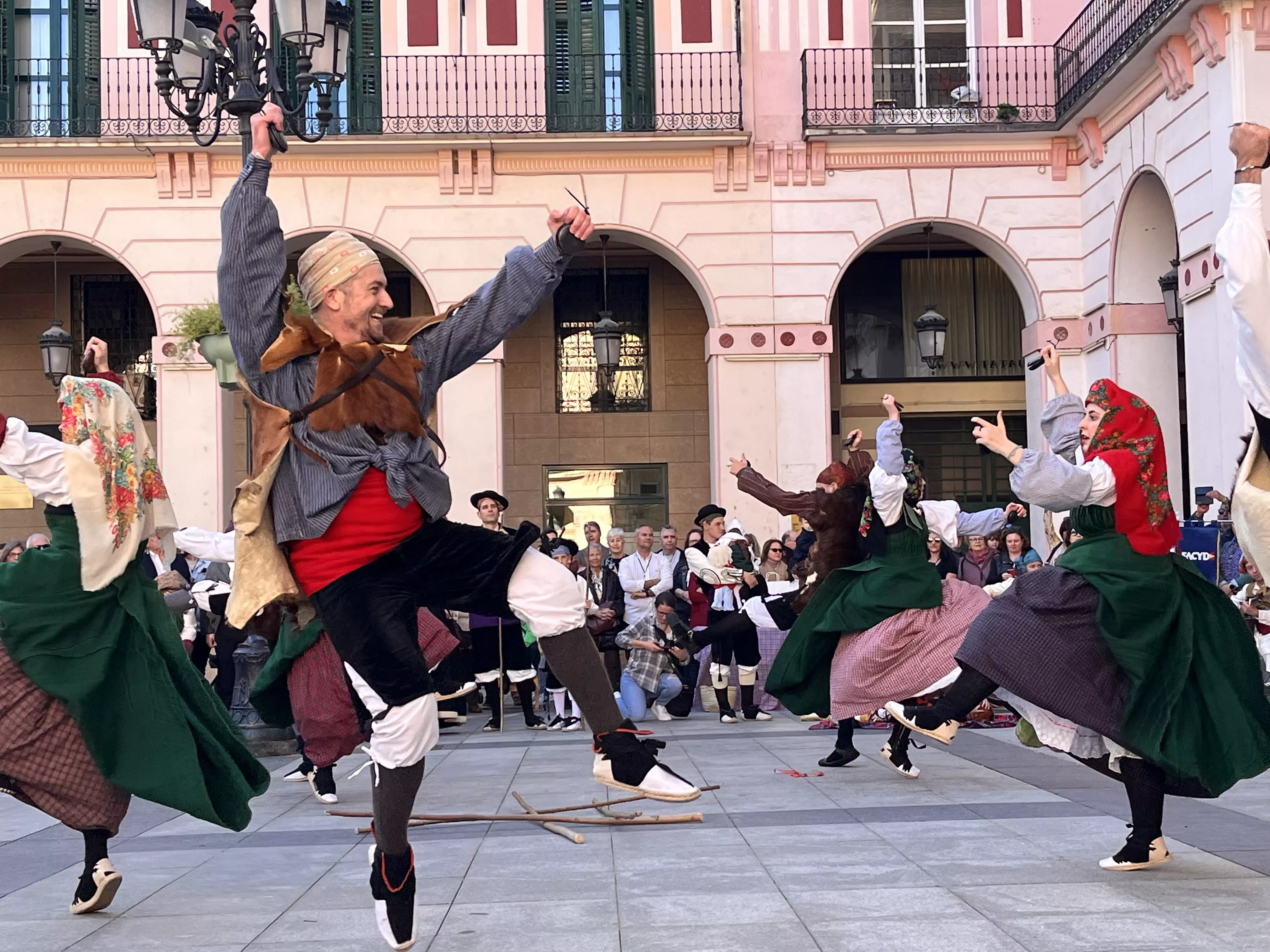 Visita de la Facyde a Huesca. Foto Mercedes Manterola