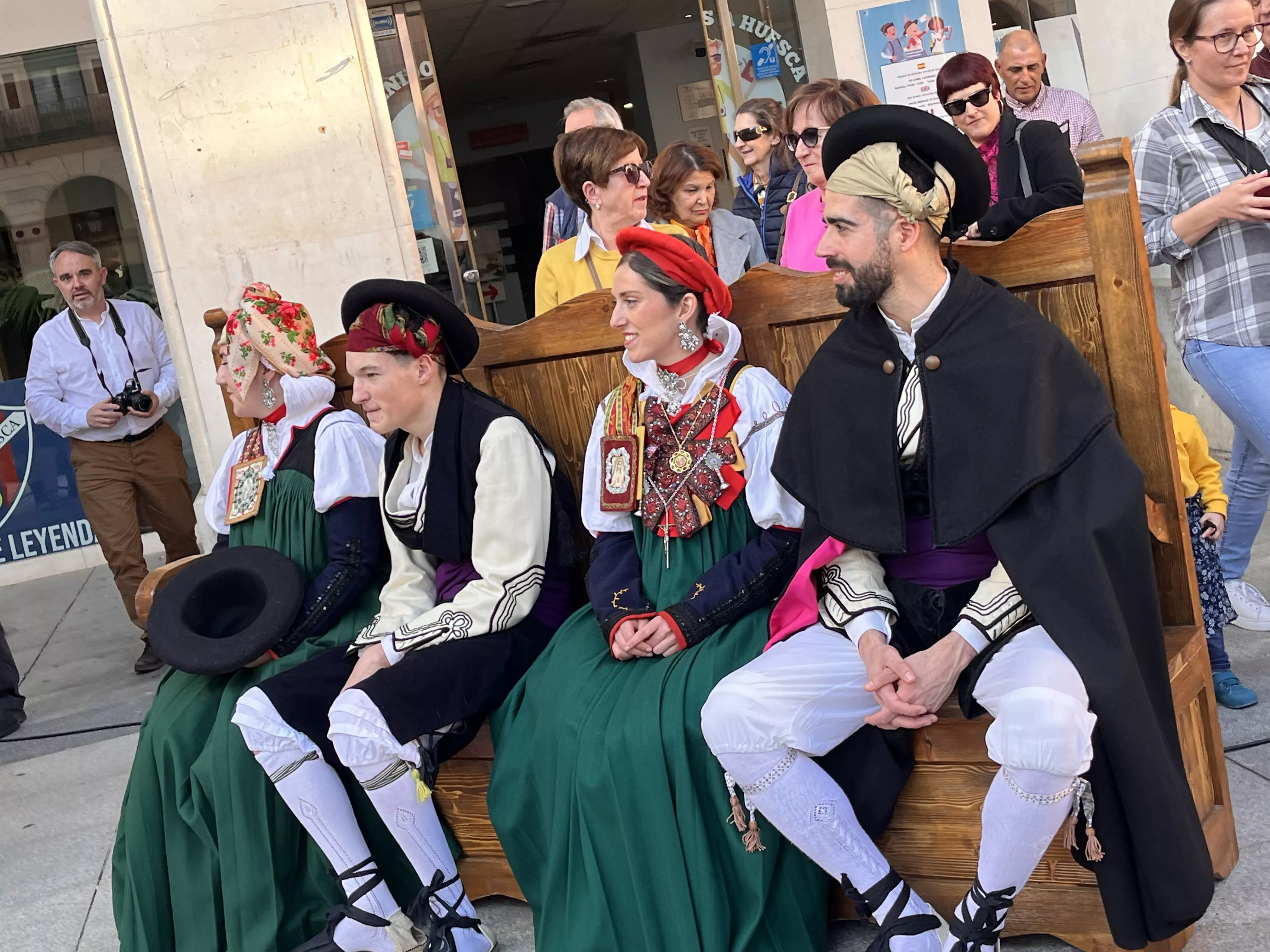 Visita de la Facyde a Huesca. Foto Mercedes Manterola