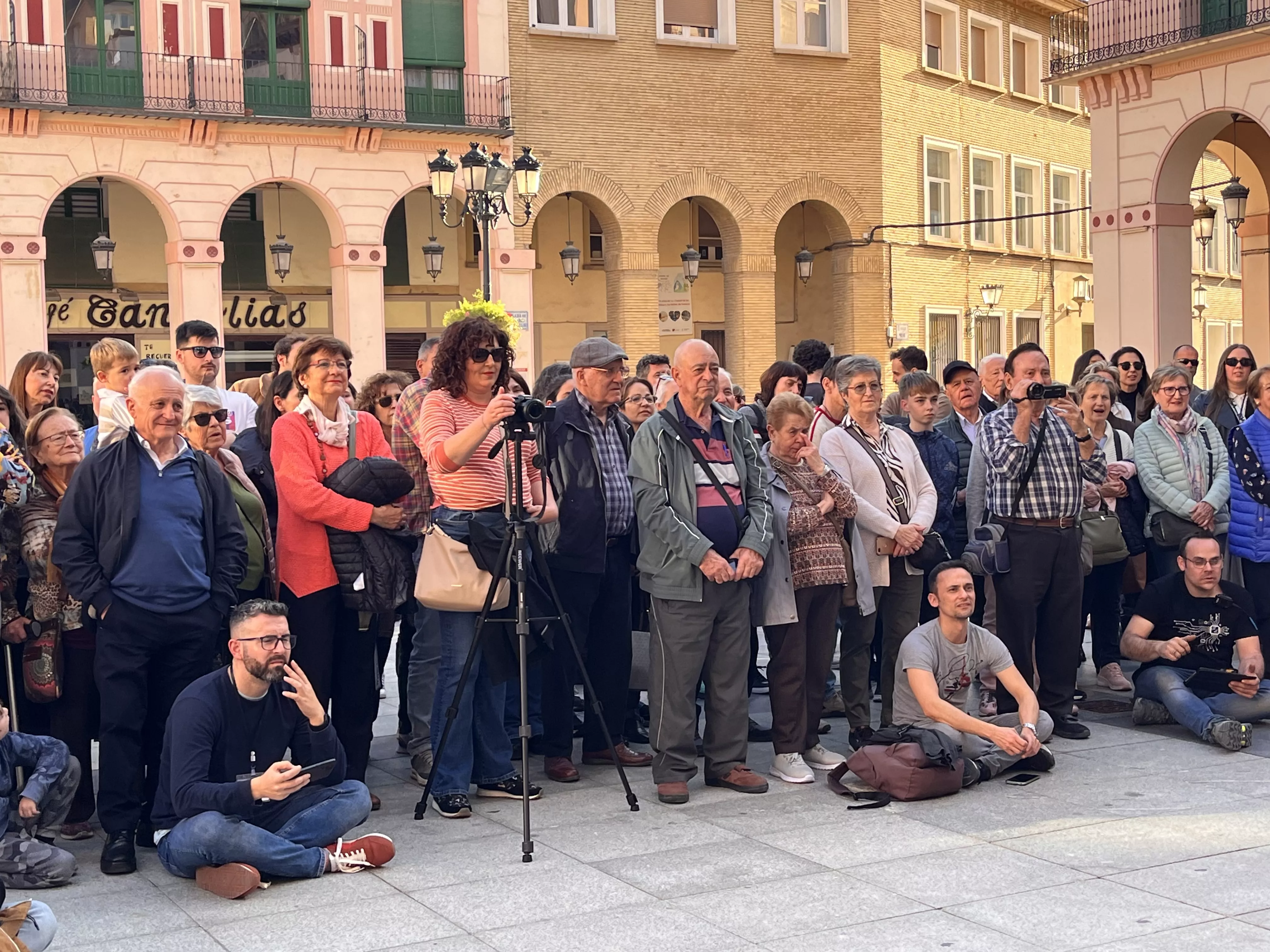Visita de la Facyde a Huesca. Foto Mercedes Manterola